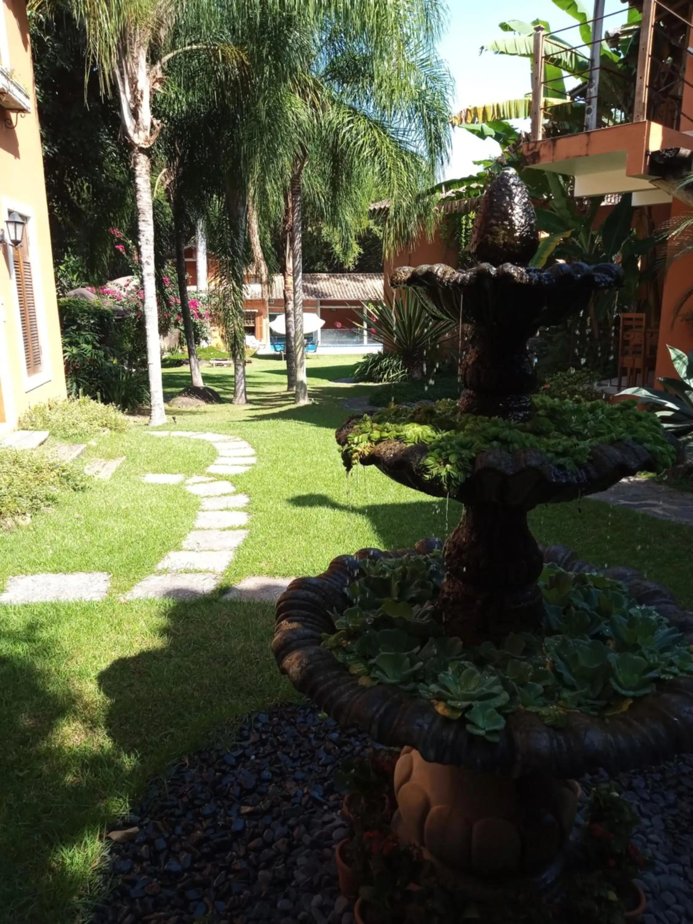 Garden in Pousada Terra Madre