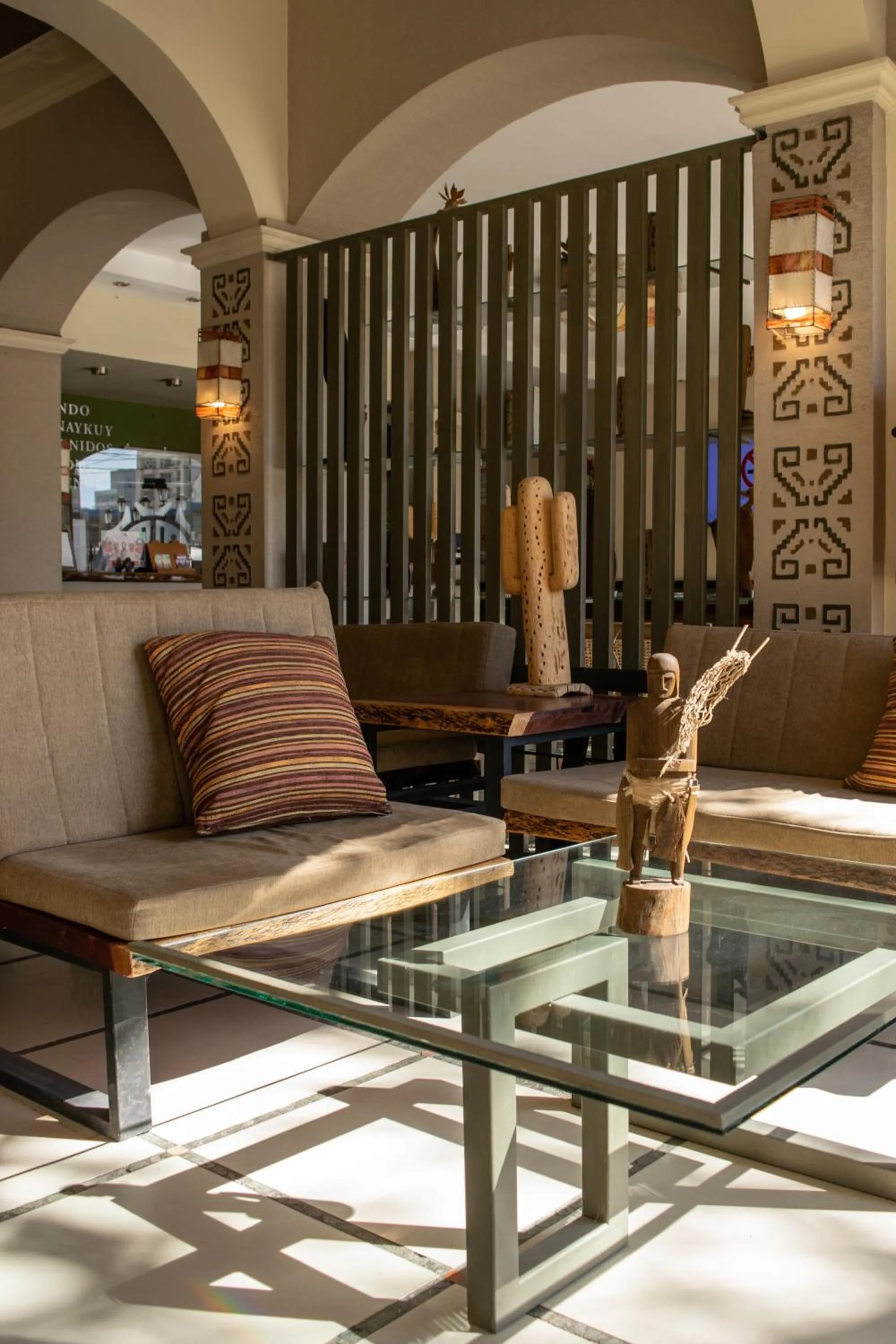 Living room in Hotel Inkai