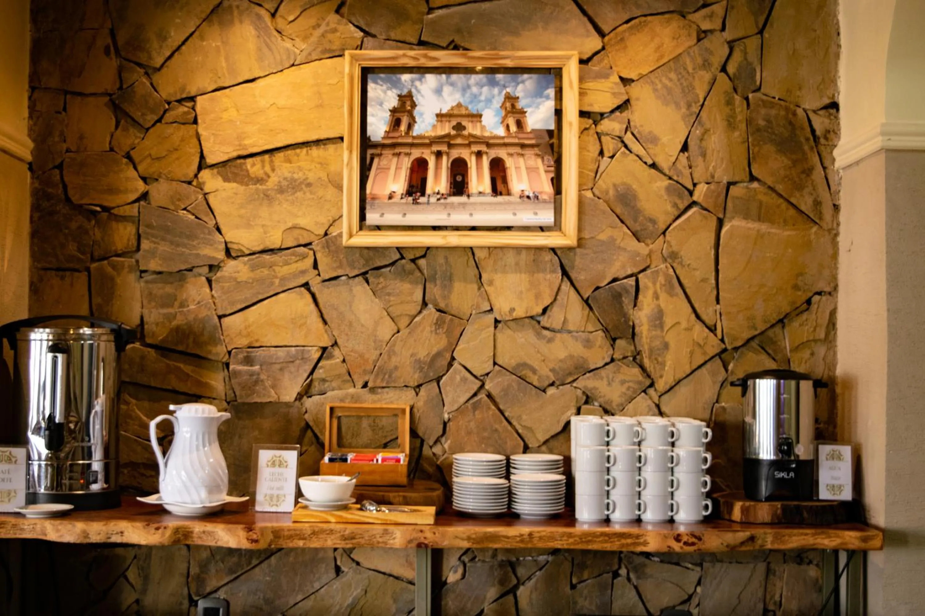 Buffet breakfast in Hotel Inkai