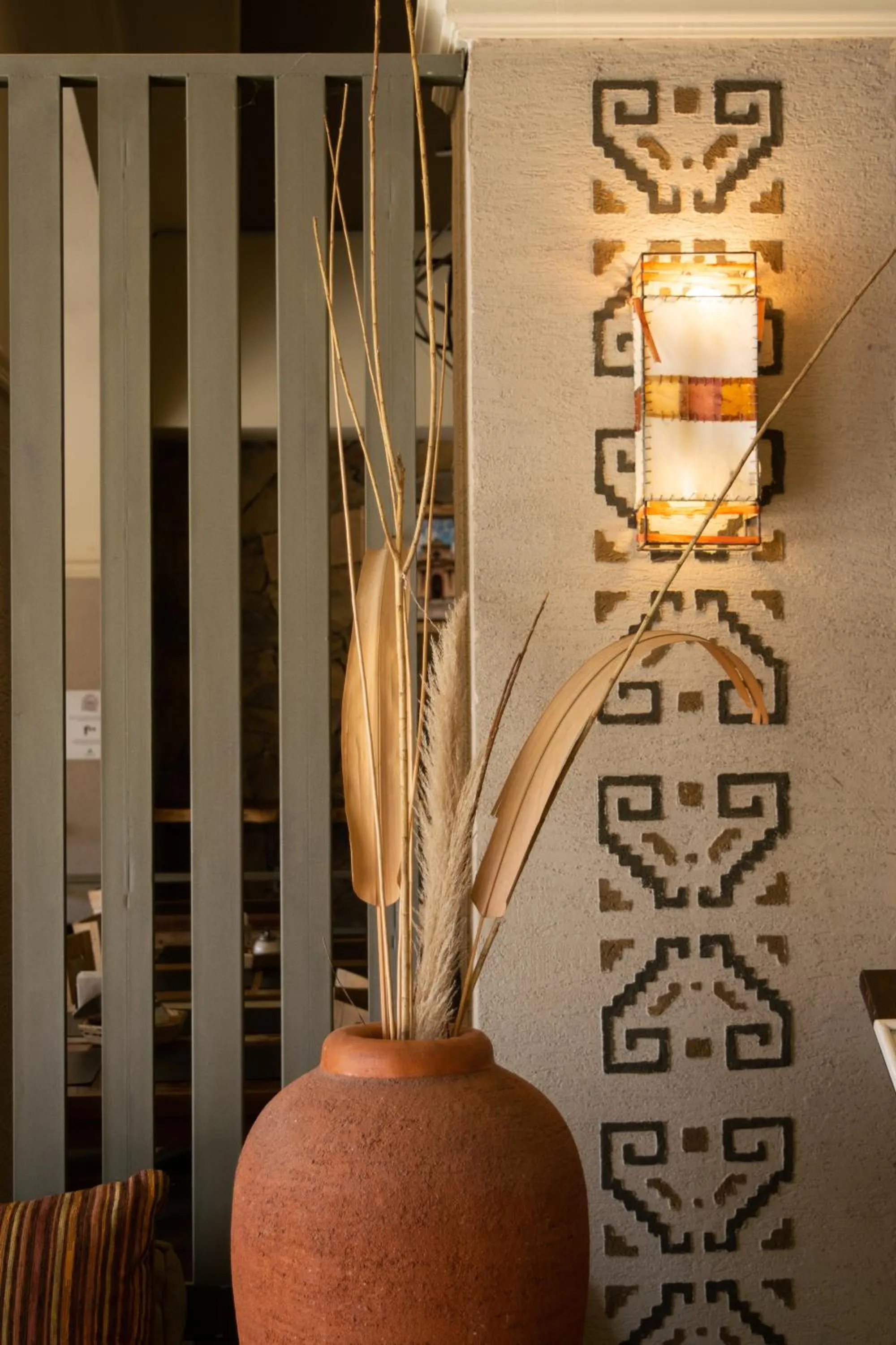 Decorative detail in Hotel Inkai