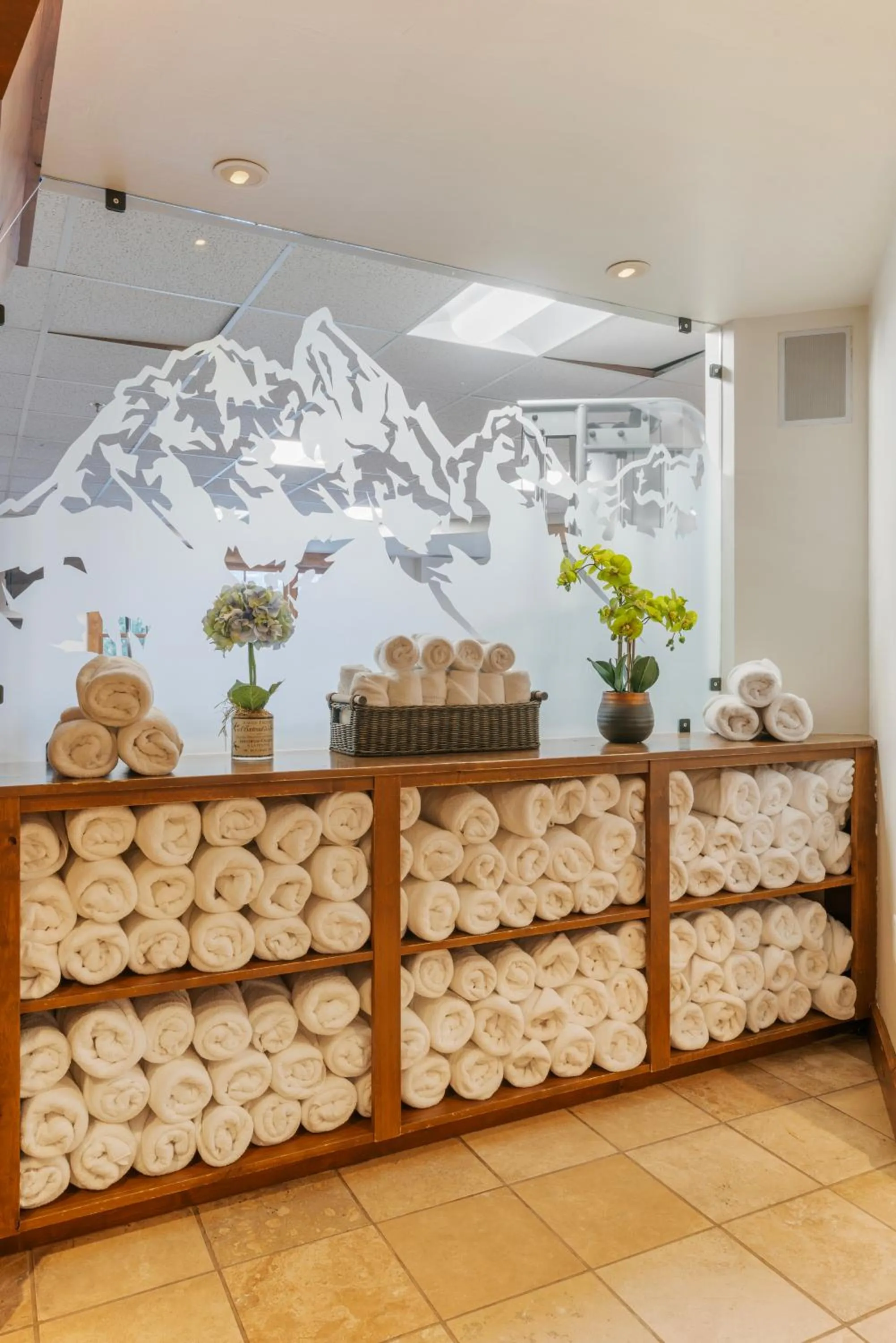 Fitness centre/facilities in Teton Club