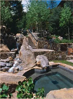 Facade/entrance in Teton Club