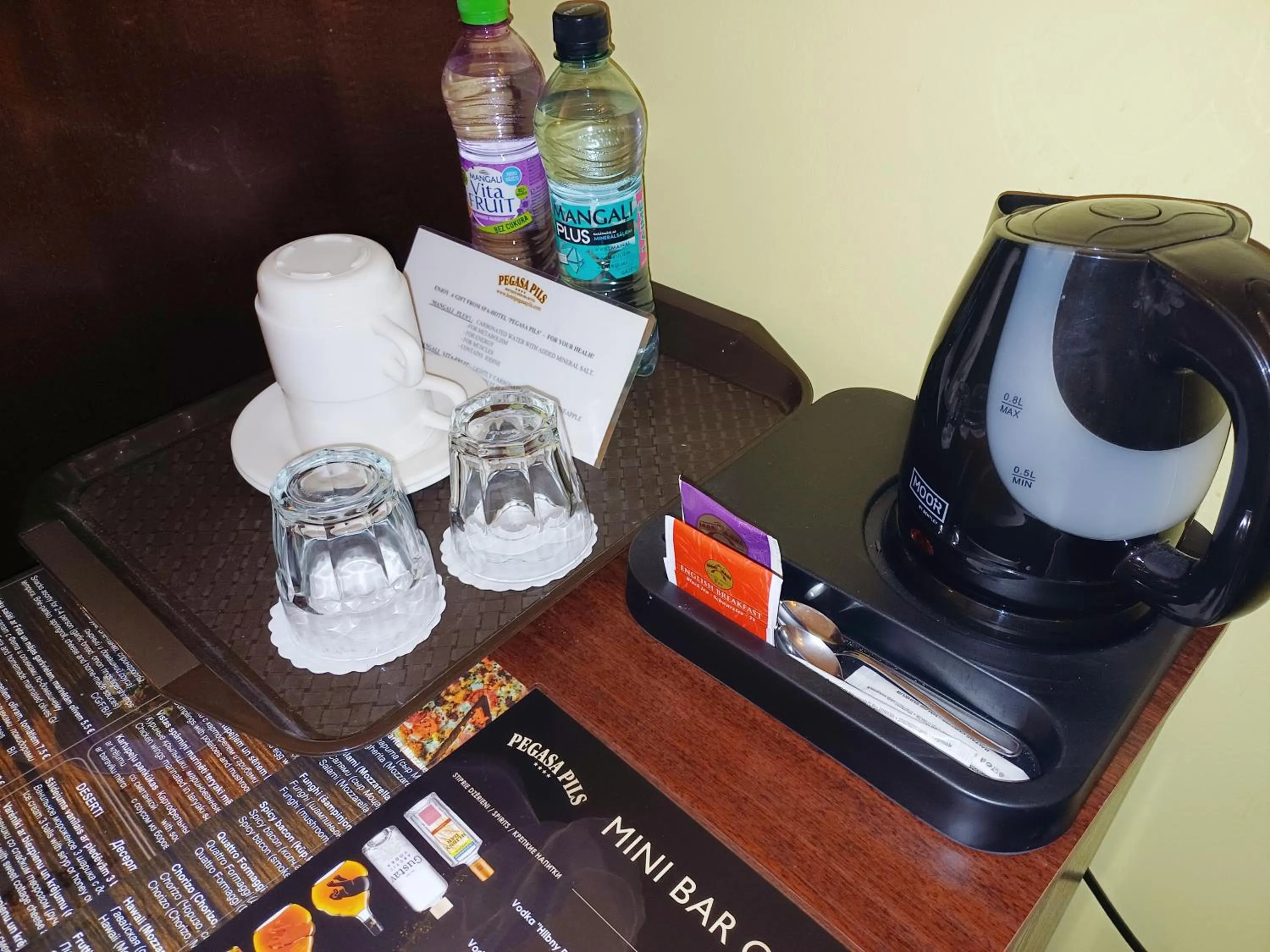 Coffee/tea facilities in Pegasa Pils Spa Hotel