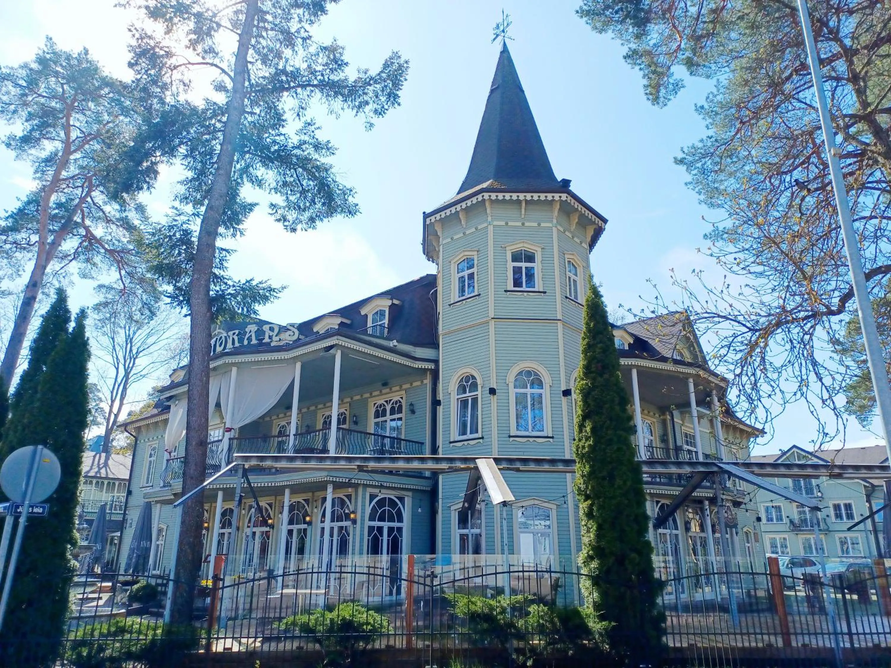 Property building in Pegasa Pils Spa Hotel