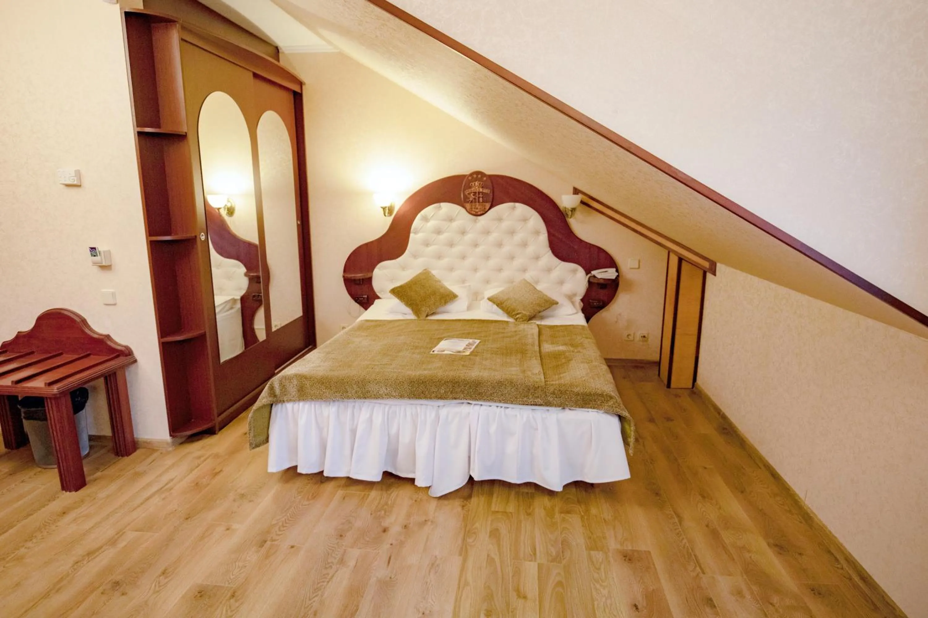 Bedroom, Bed in Pegasa Pils Spa Hotel