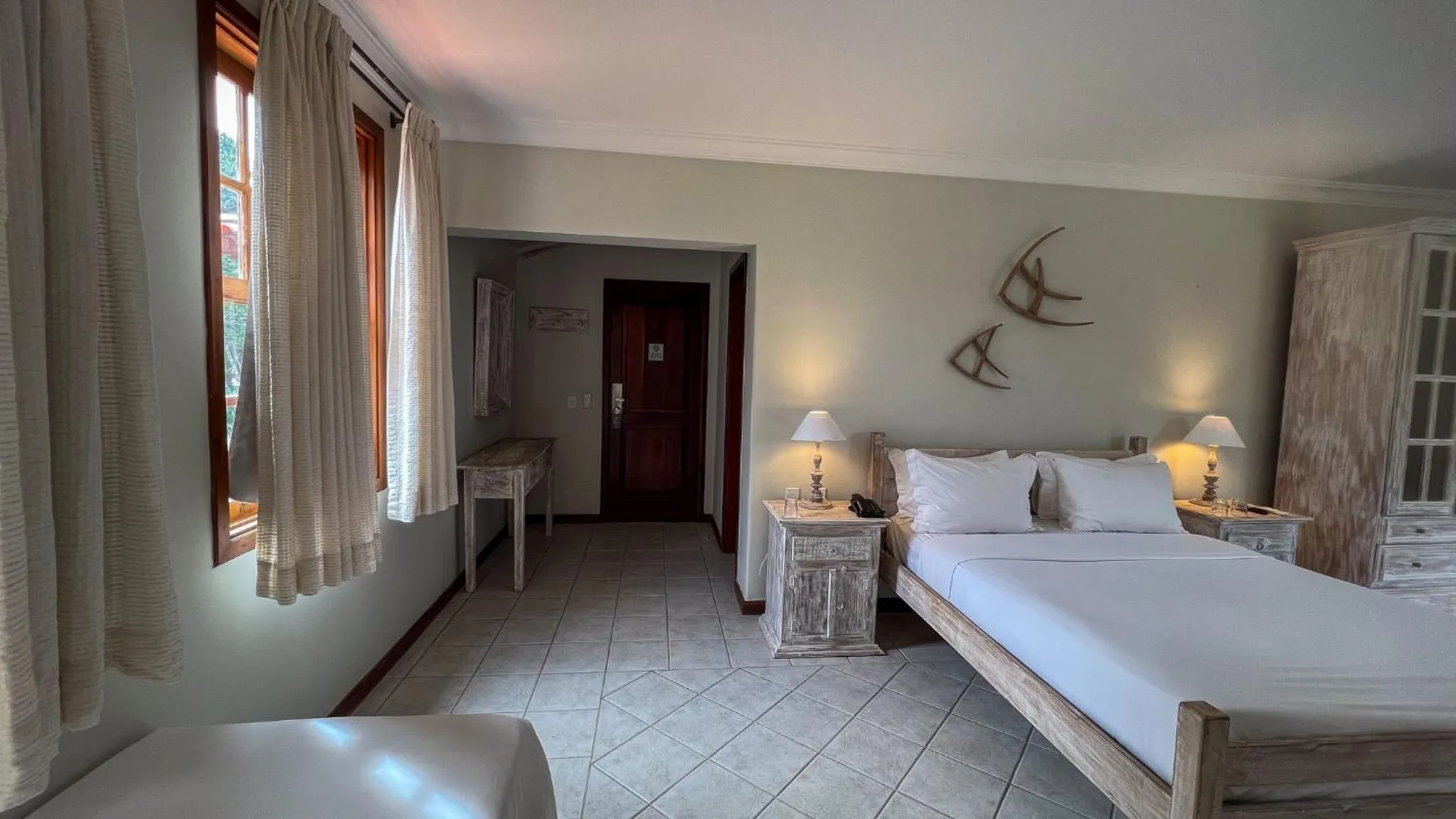 Bed in Vila Angatu Eco Resort & SPA