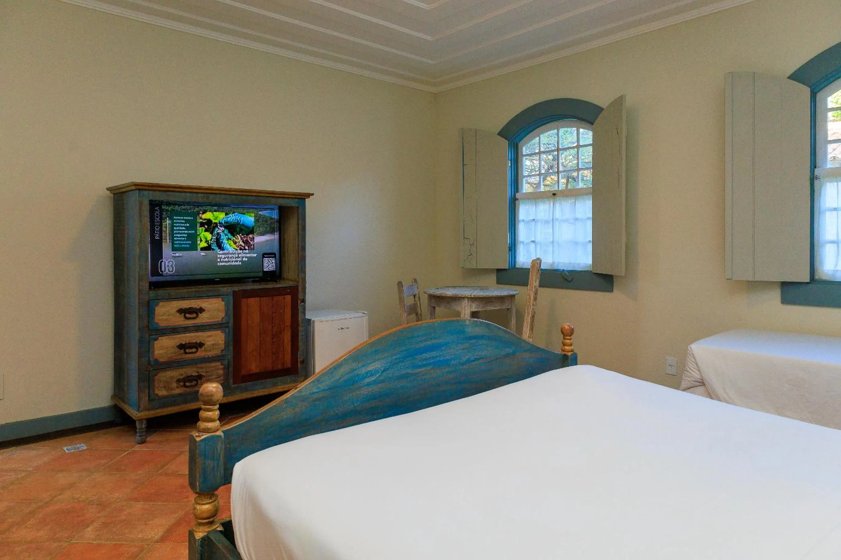 Bed in Vila Angatu Eco Resort & SPA