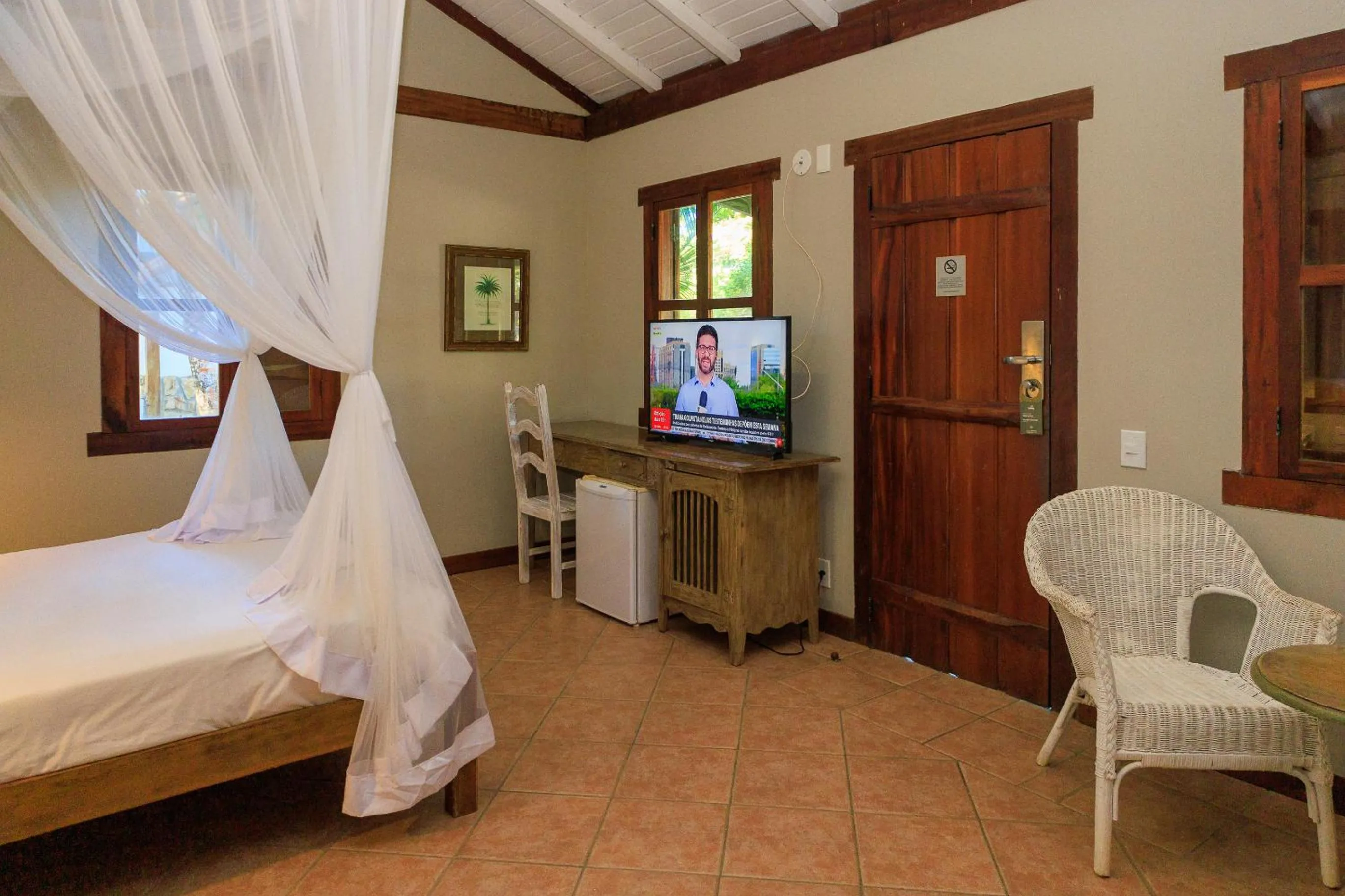 Bed in Vila Angatu Eco Resort & SPA