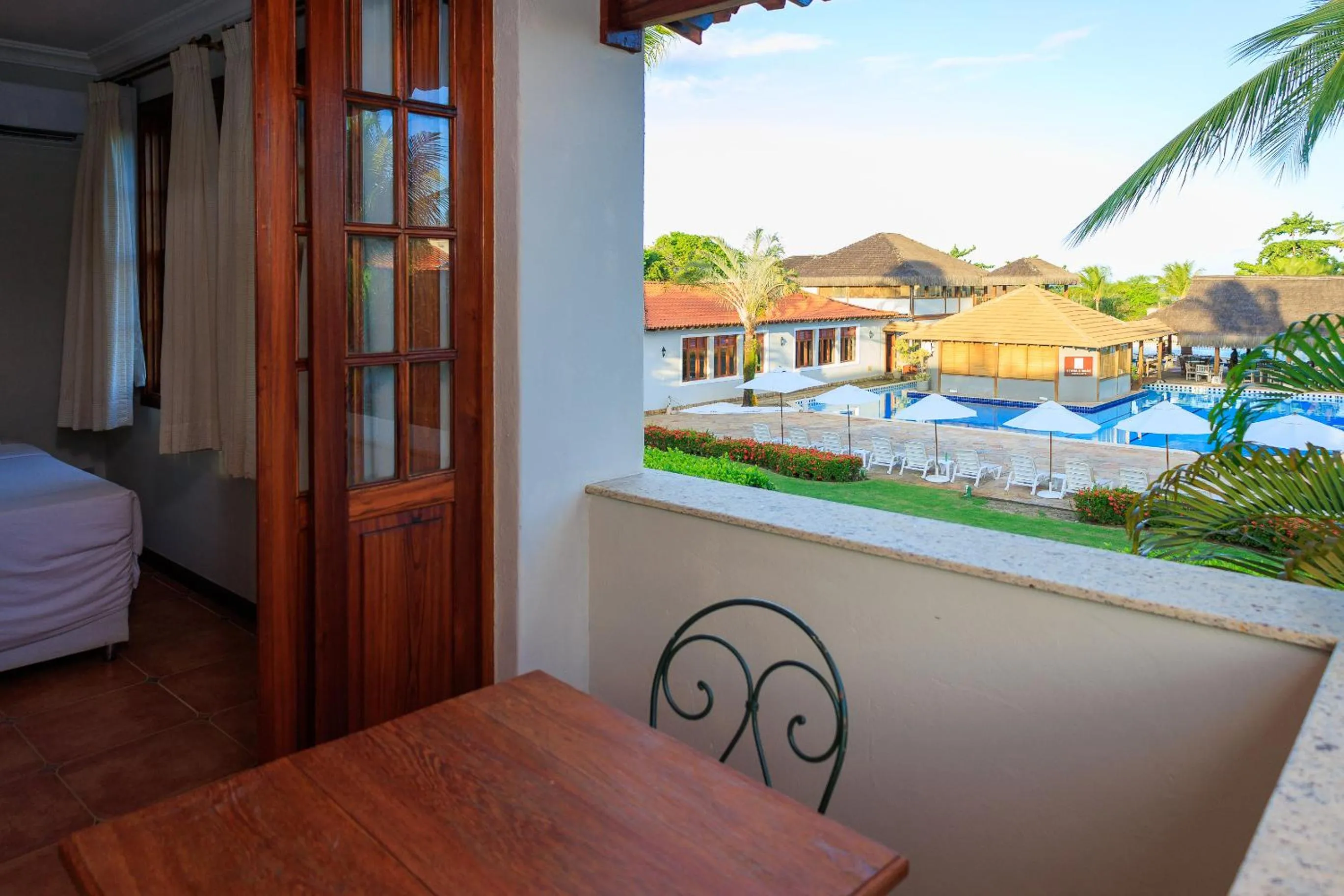 Bed in Vila Angatu Eco Resort & SPA