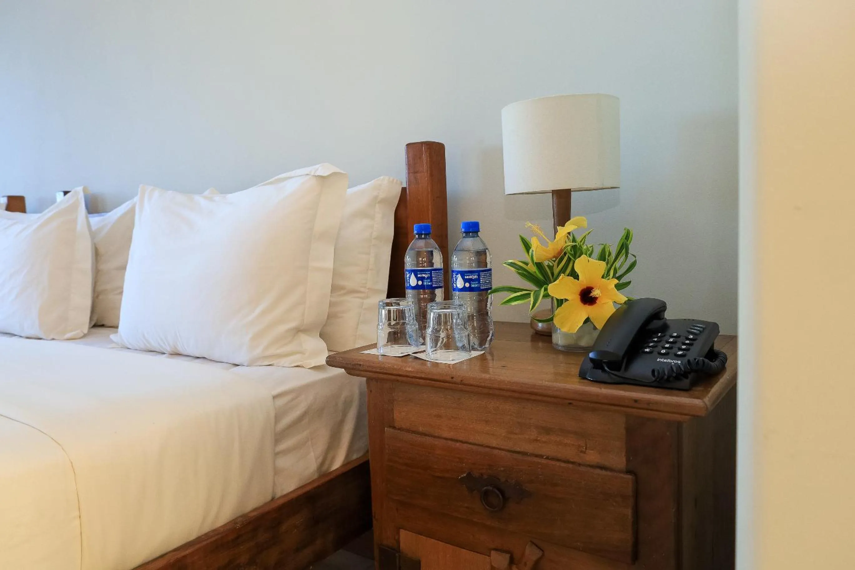 Bed in Vila Angatu Eco Resort & SPA