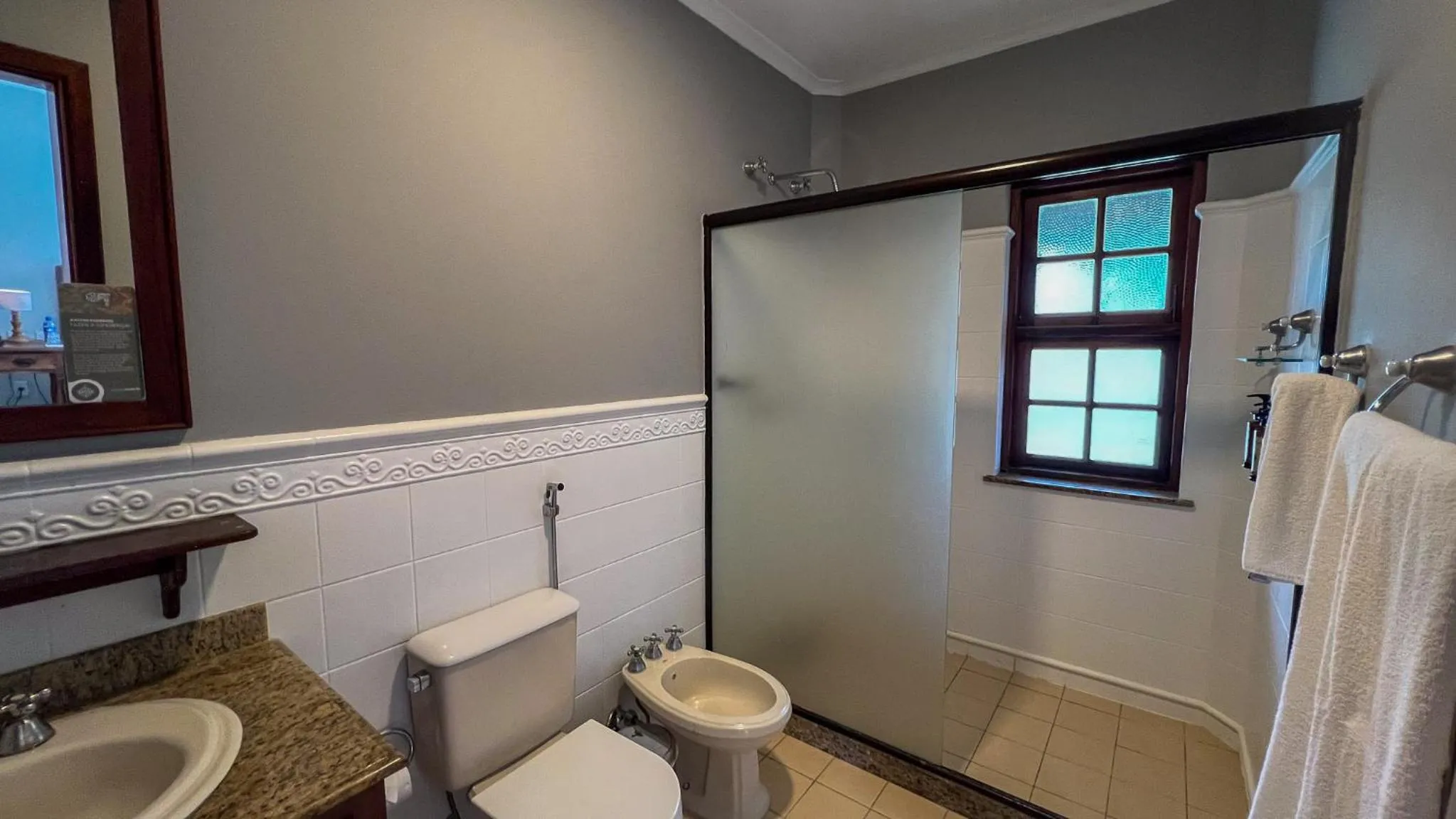 Bathroom in Vila Angatu Eco Resort & SPA