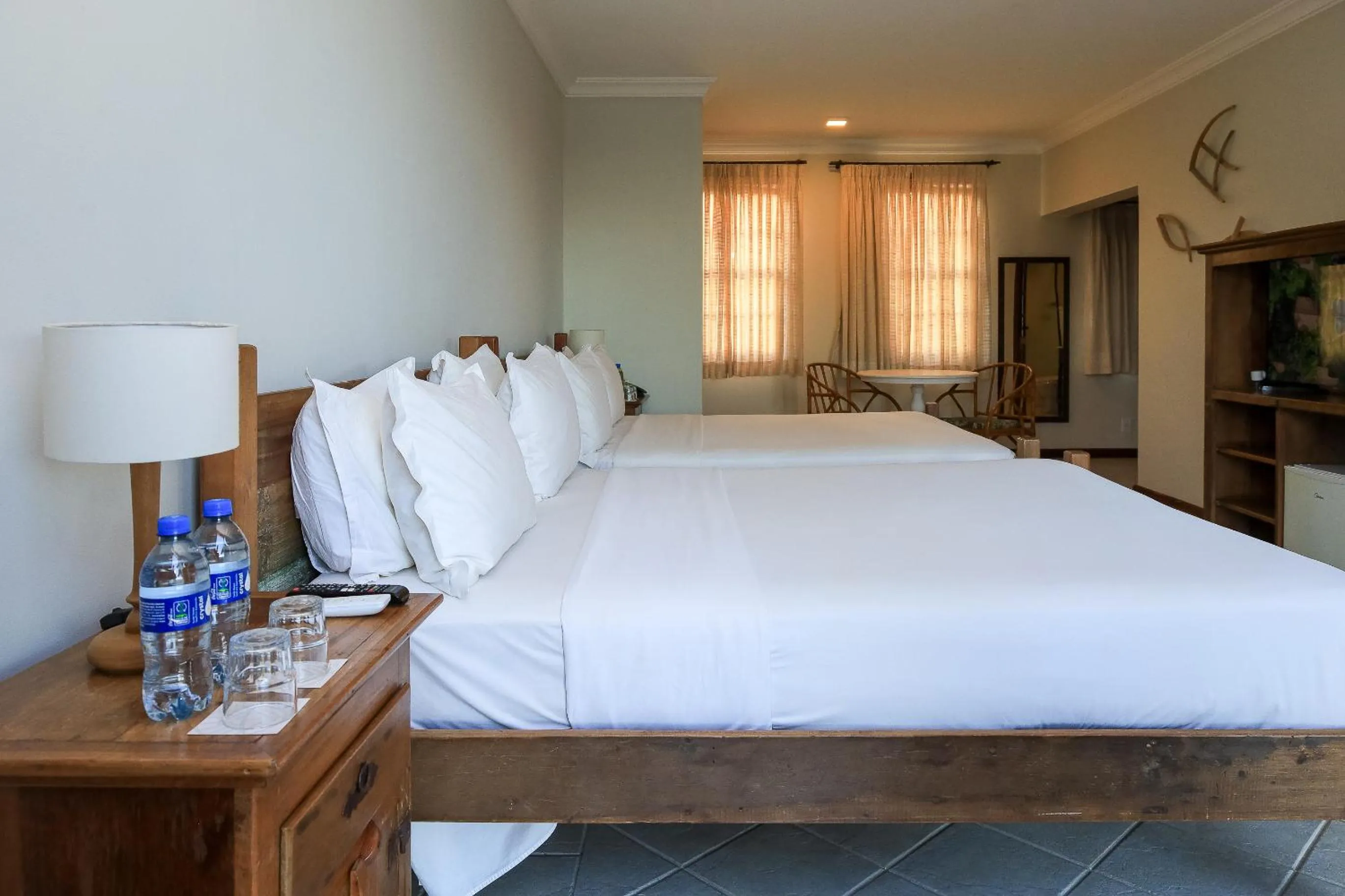 Bed in Vila Angatu Eco Resort & SPA
