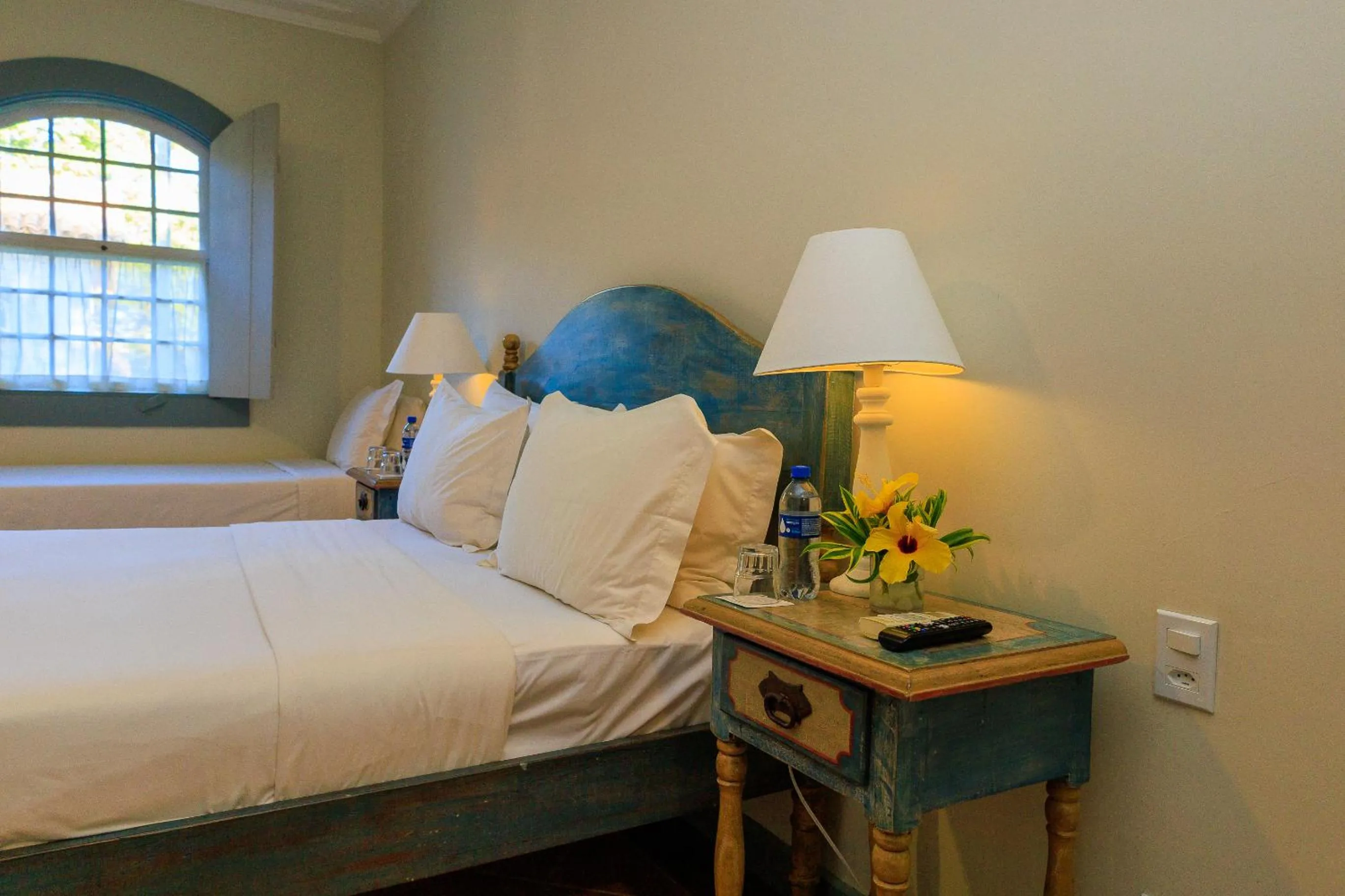 Bed in Vila Angatu Eco Resort & SPA