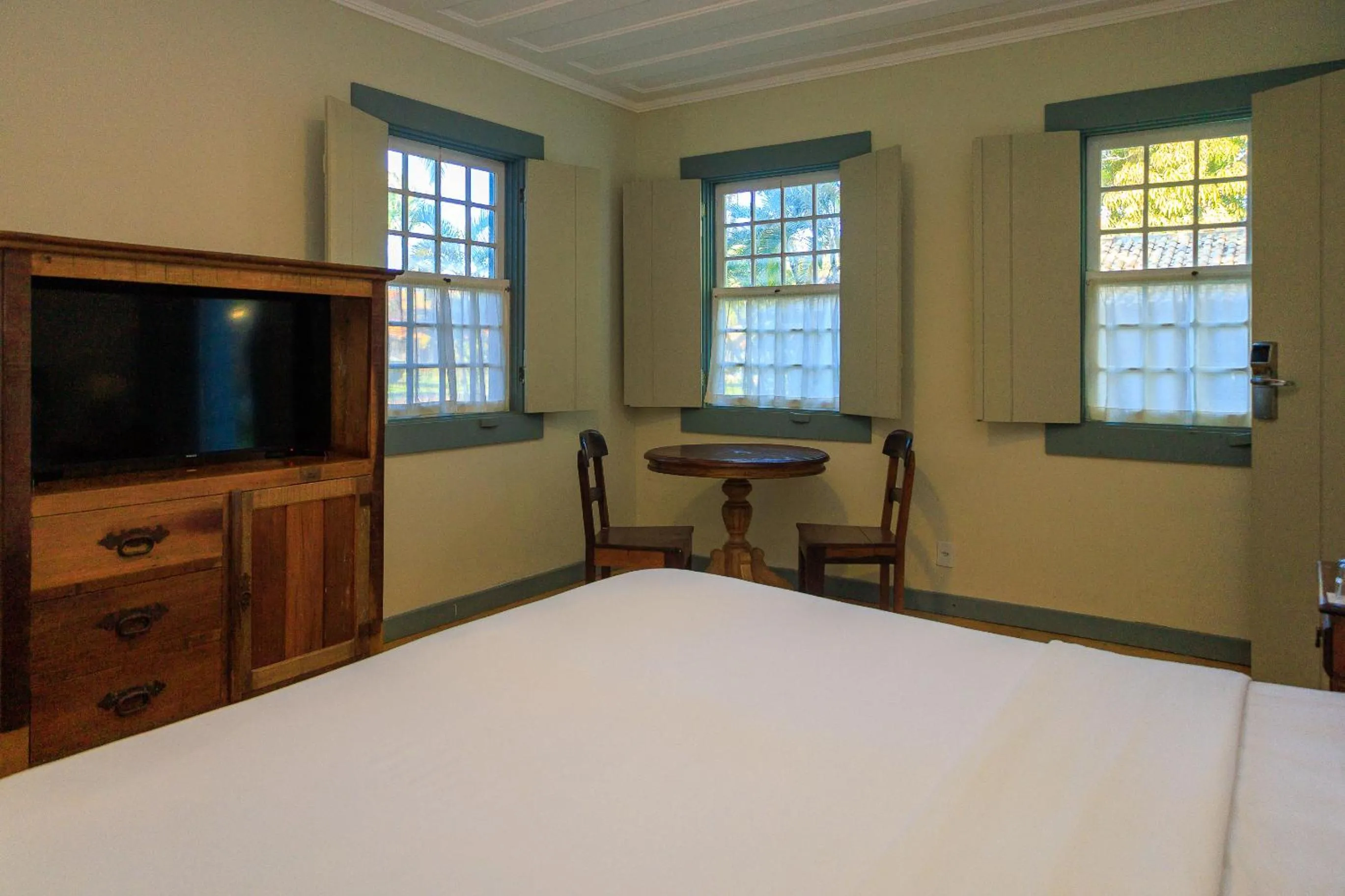 Bed in Vila Angatu Eco Resort & SPA