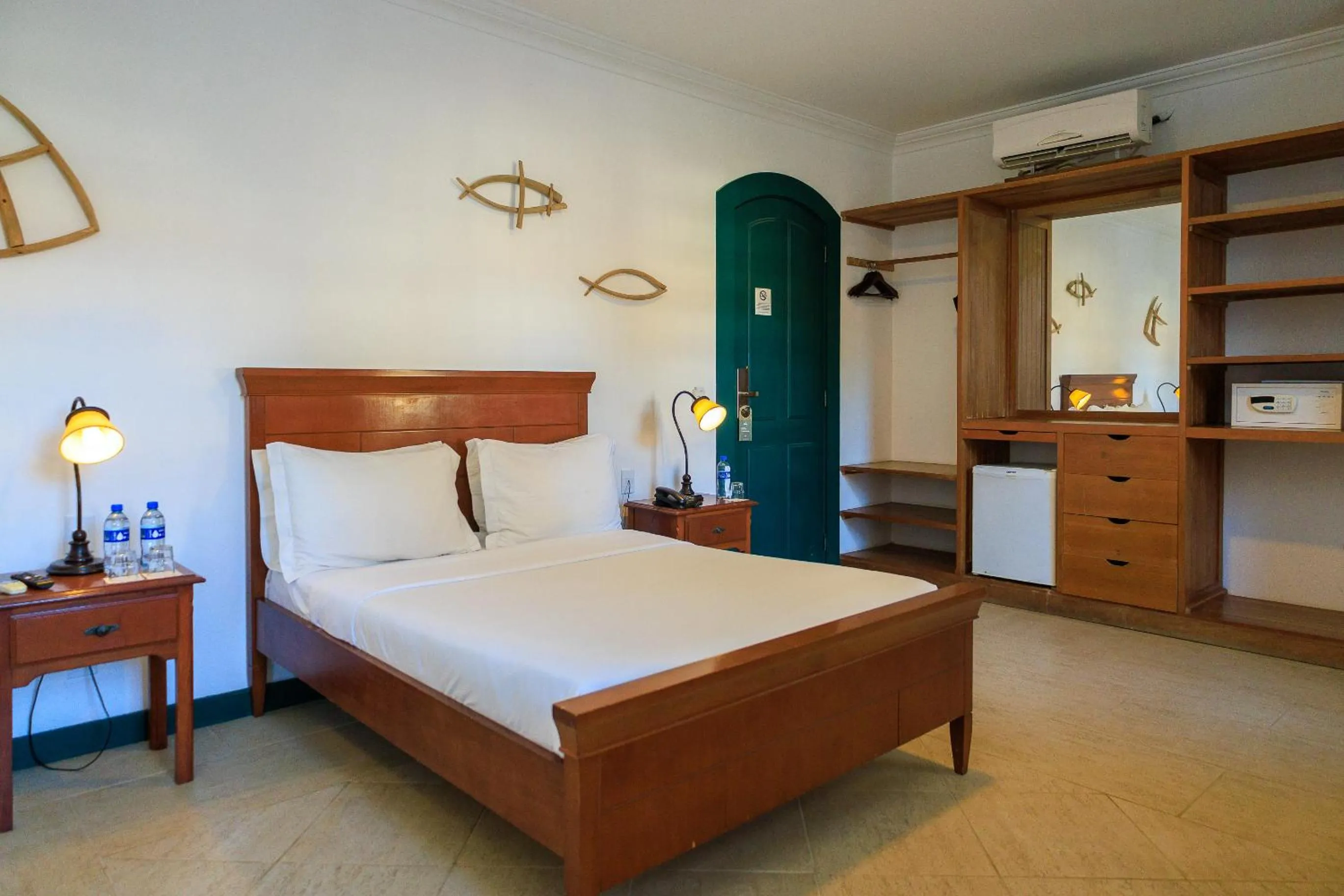 Bed in Vila Angatu Eco Resort & SPA