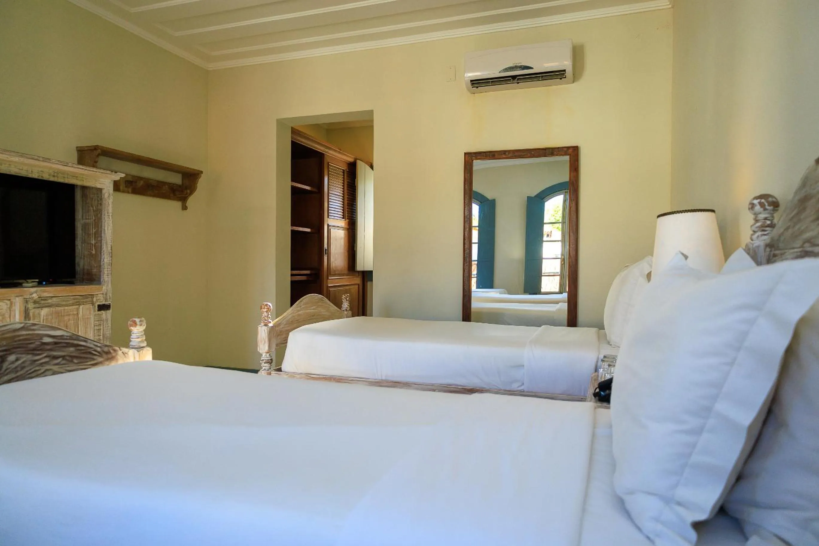 Bed in Vila Angatu Eco Resort & SPA