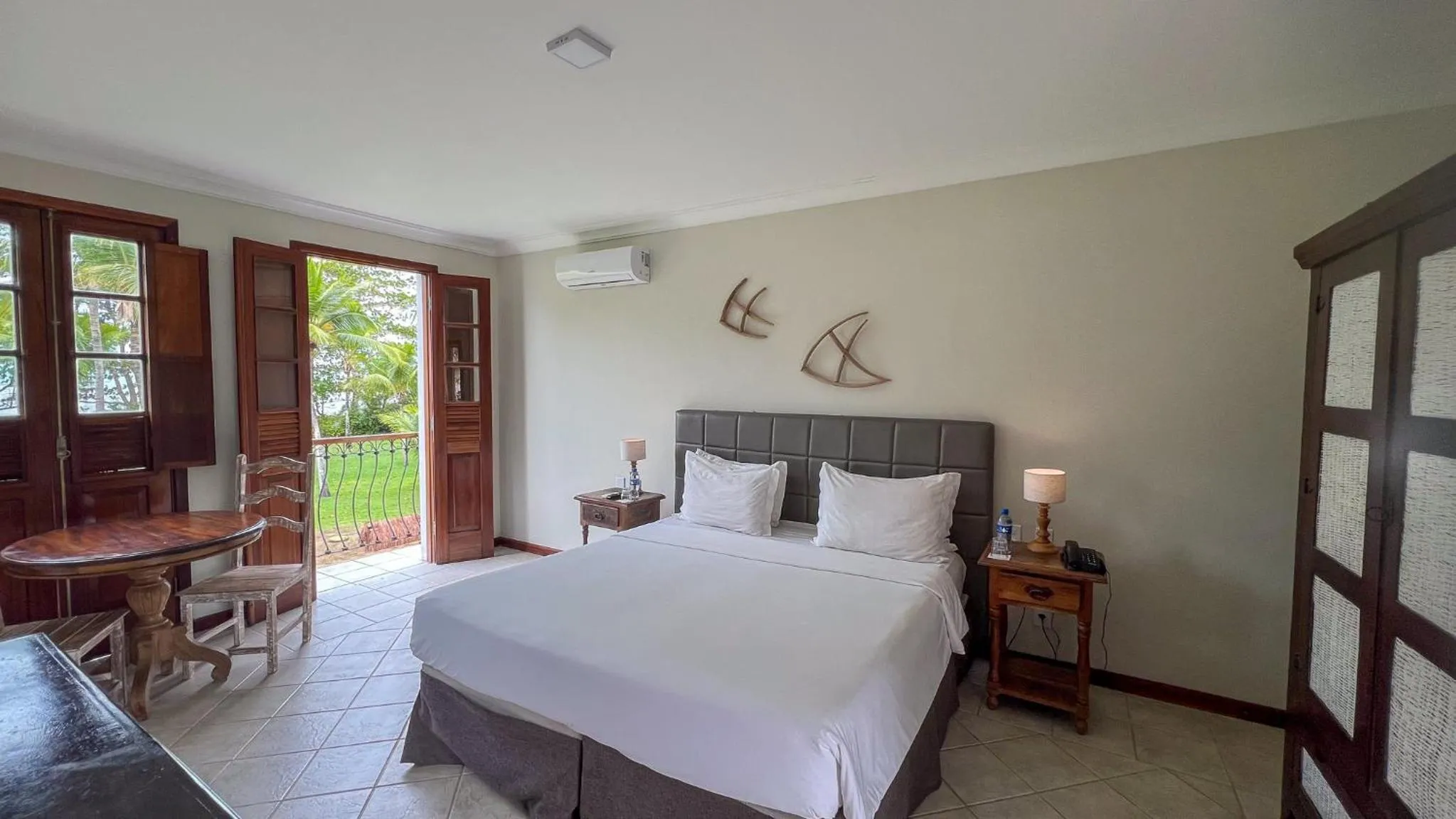 Bed in Vila Angatu Eco Resort & SPA