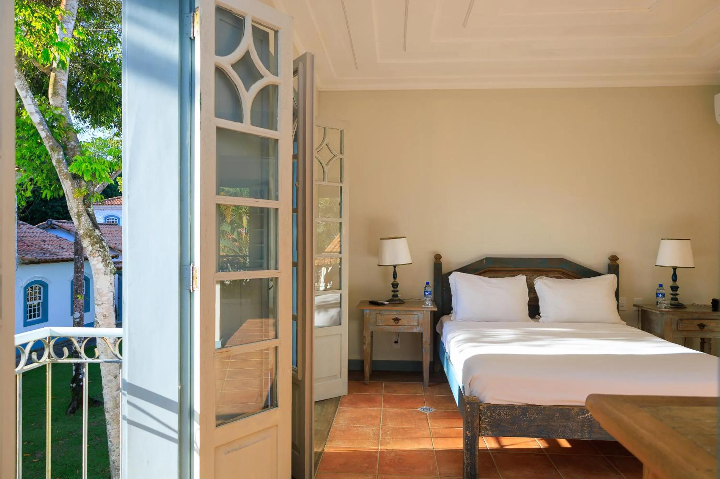 Bed in Vila Angatu Eco Resort & SPA