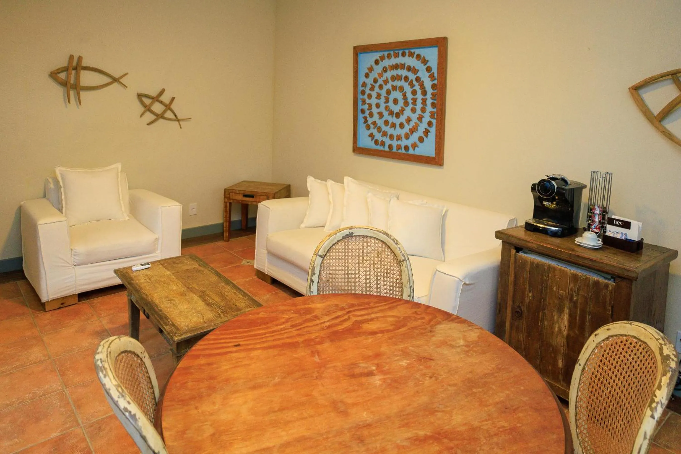 Living room in Vila Angatu Eco Resort & SPA