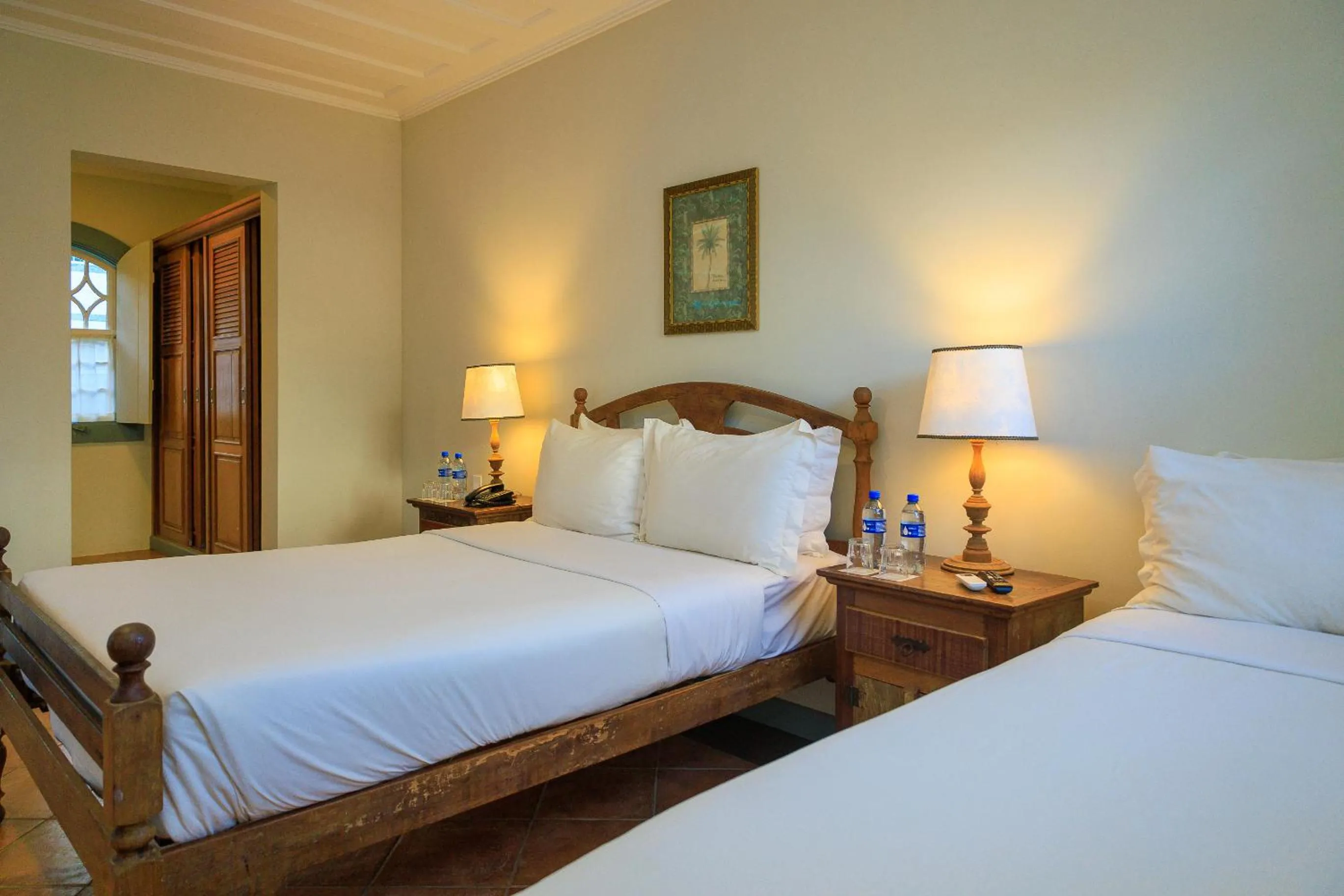 Bed in Vila Angatu Eco Resort & SPA