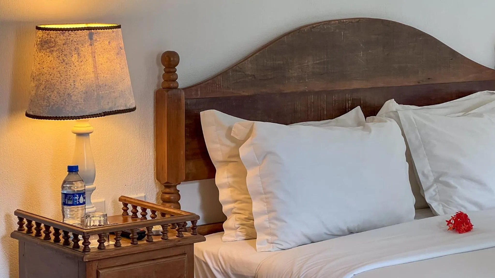 Bed in Vila Angatu Eco Resort & SPA