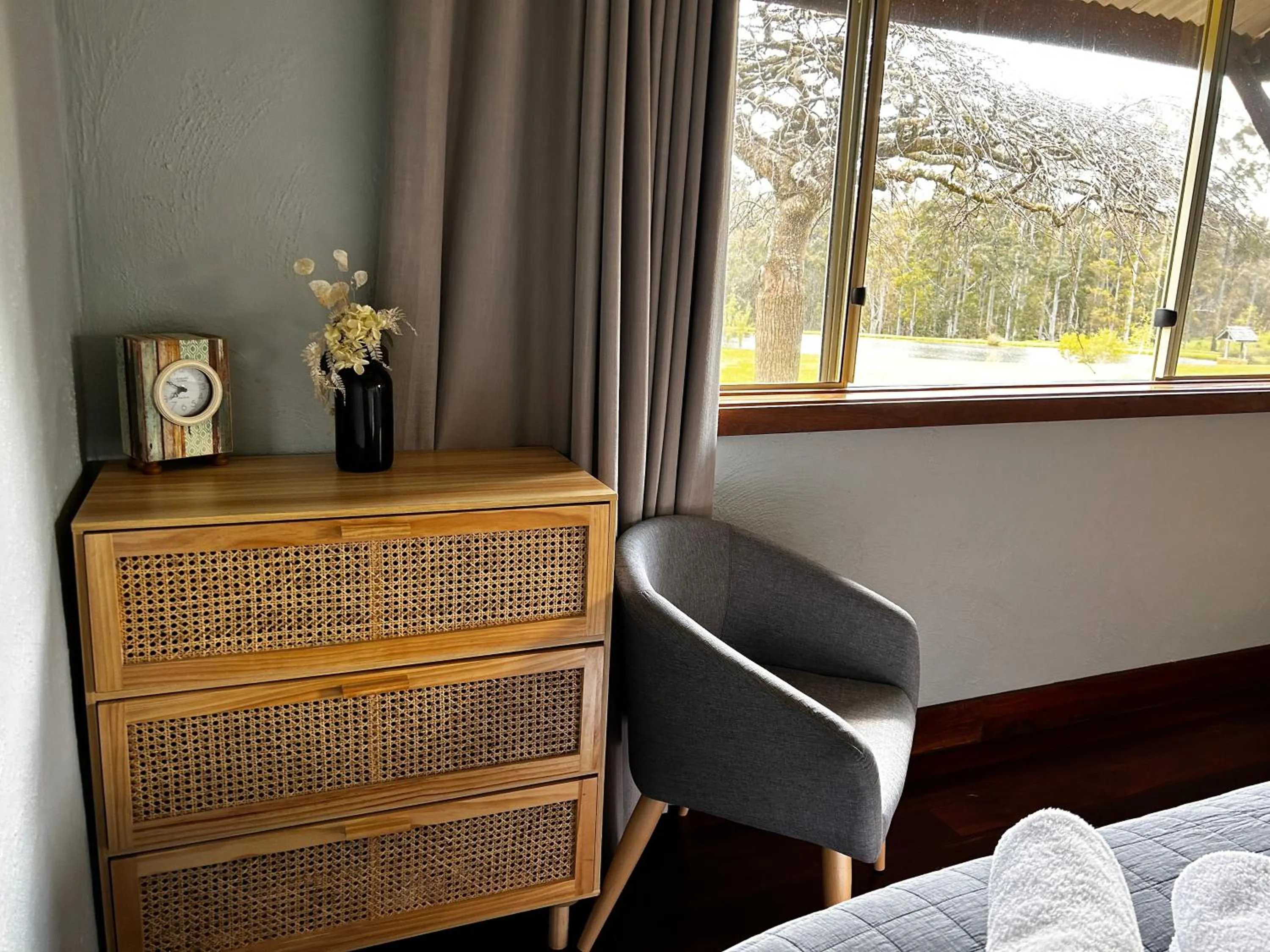 Bedroom in Clover Cottage Country Retreat