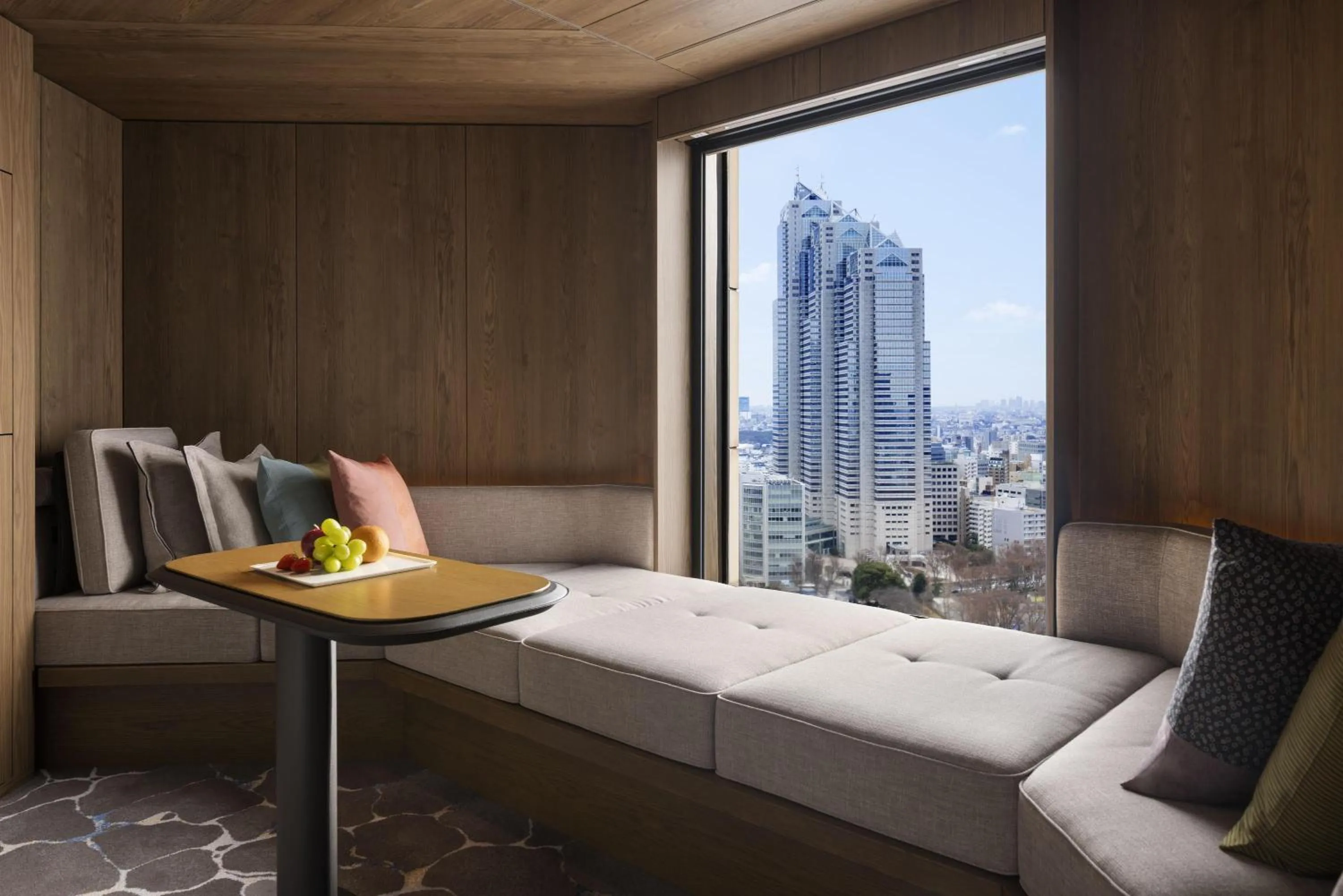 View (from property/room), Bed in Hyatt Regency Tokyo