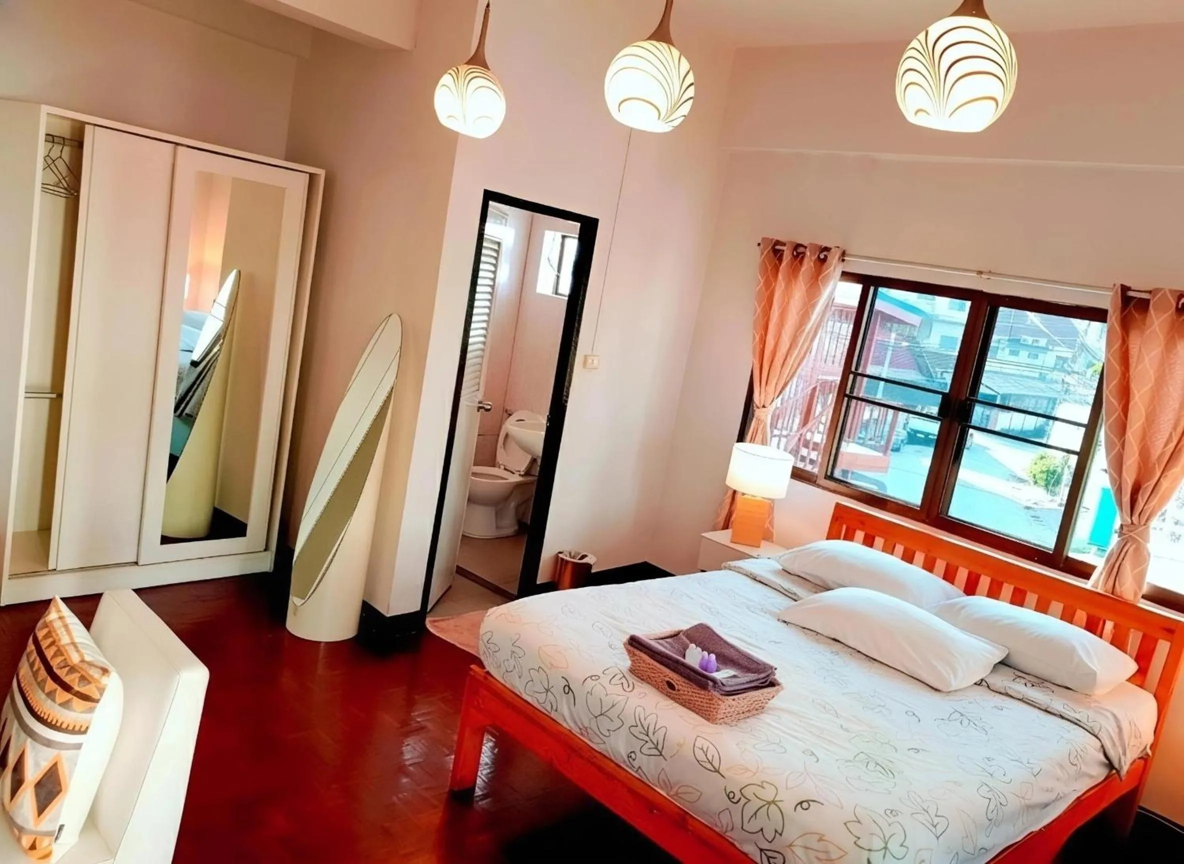 Bed in Bed and Terrace Guesthouse Chiang Mai