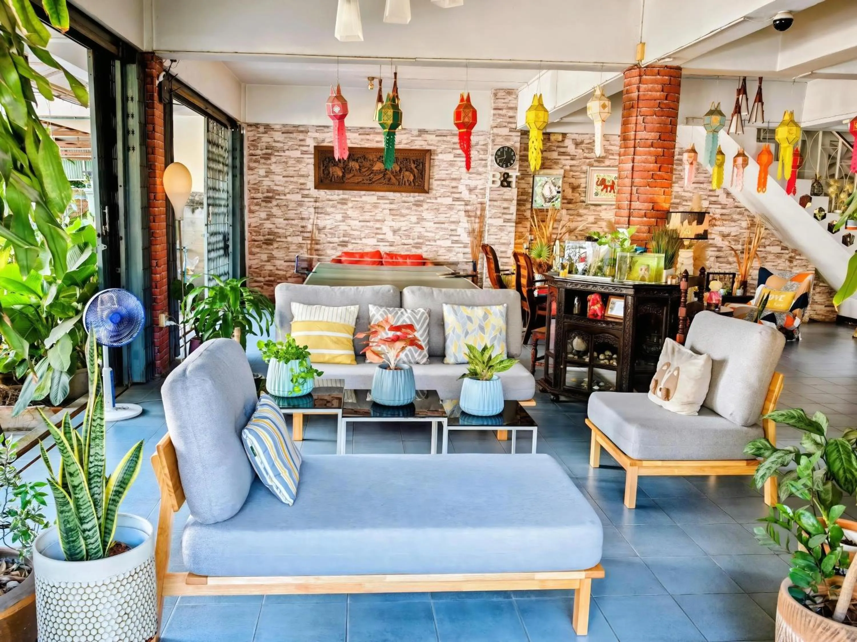 Lobby or reception in Bed and Terrace Guesthouse Chiang Mai