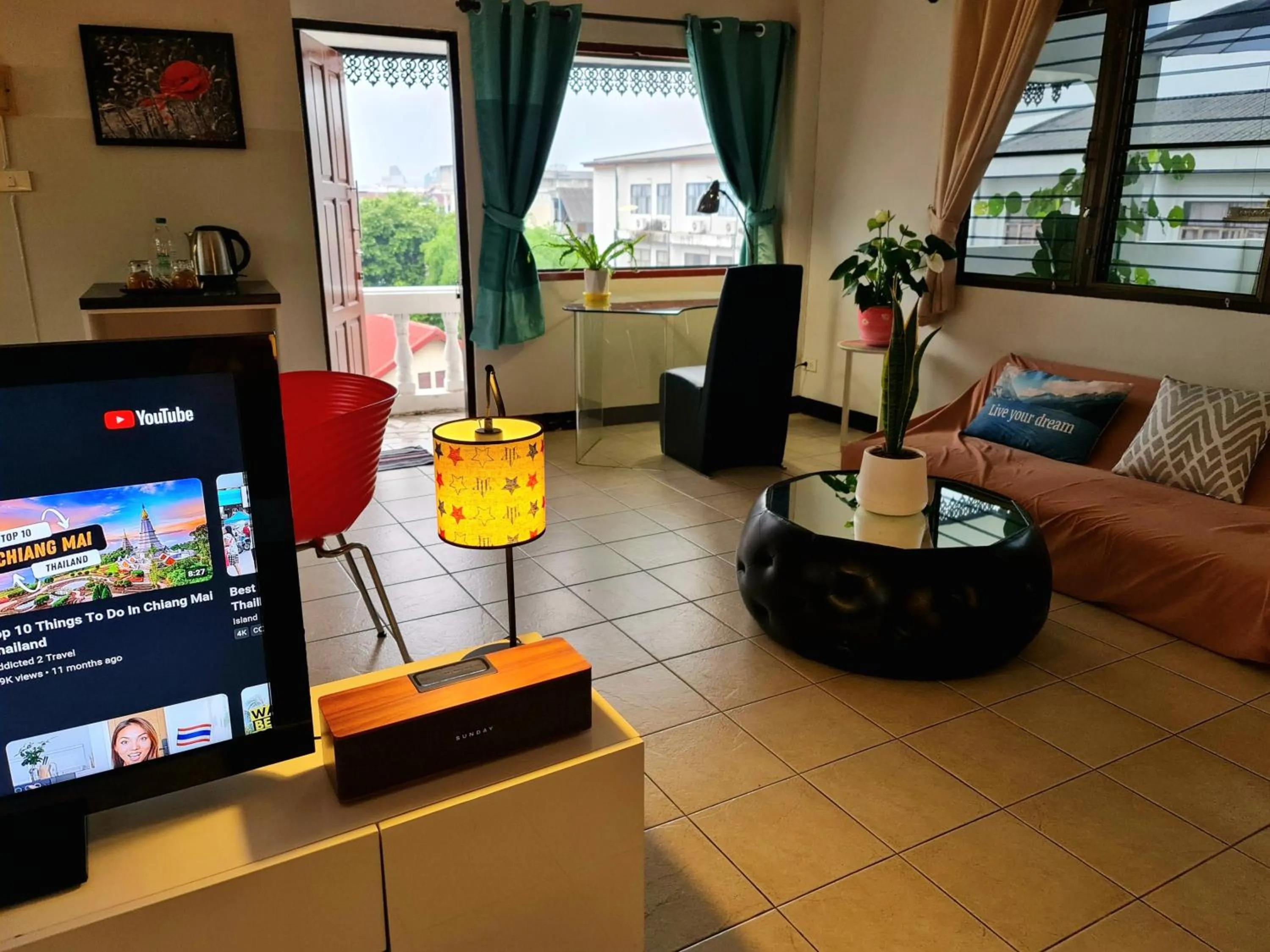 Area and facilities in Bed and Terrace Guesthouse Chiang Mai