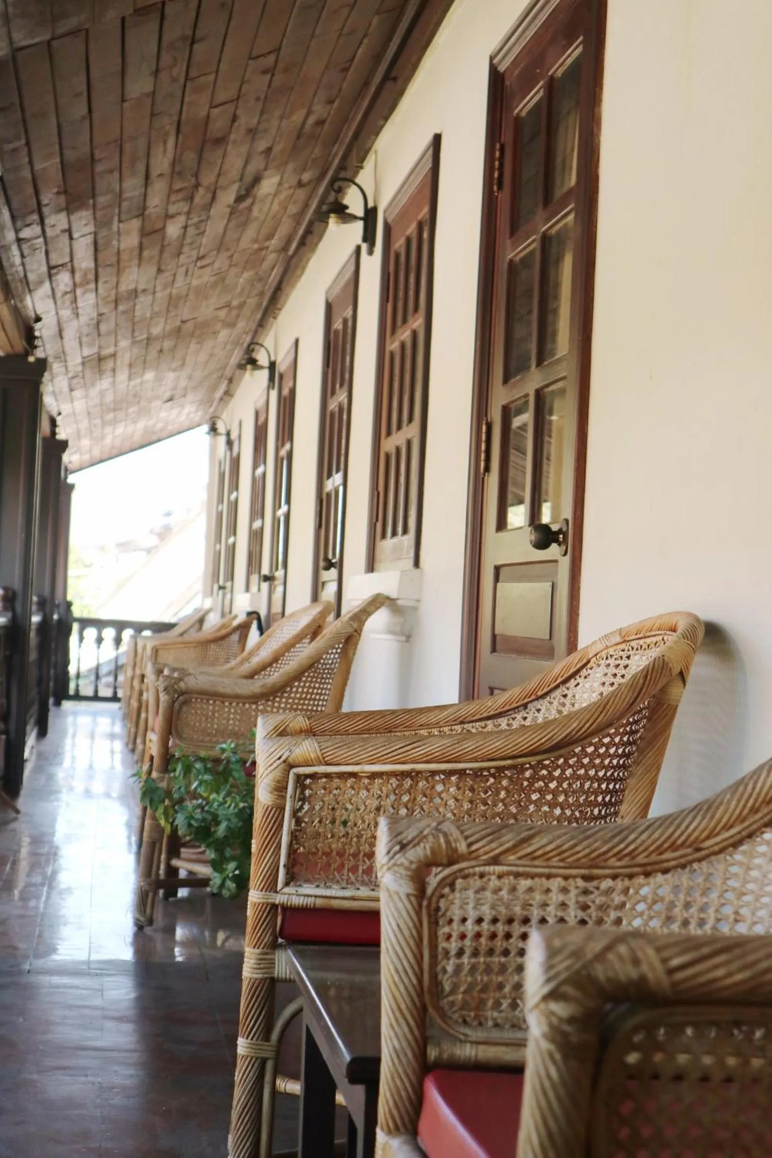 Living room in Villa Senesouk Luang Prabang