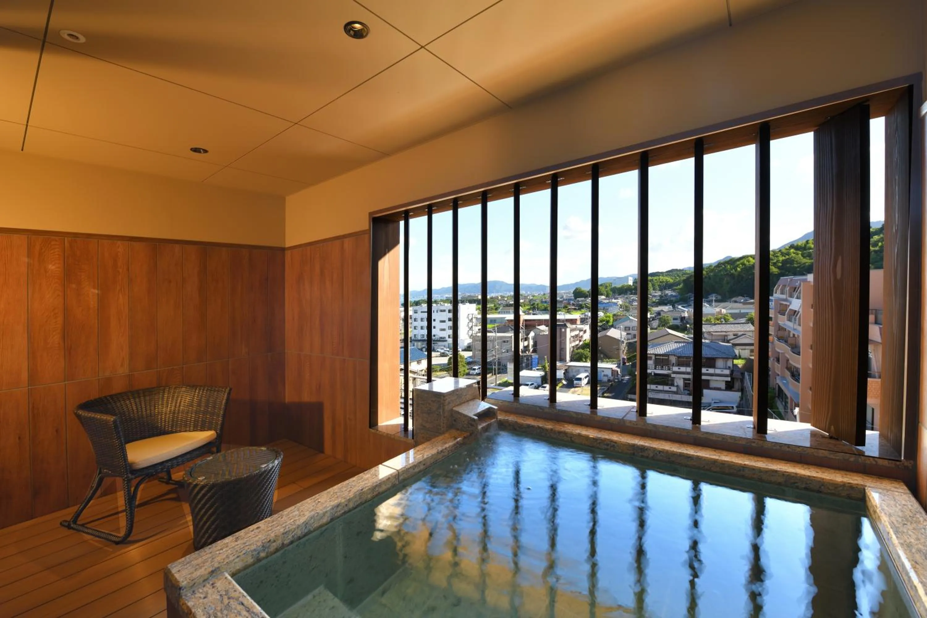 Hot Spring Bath in Yumotokan