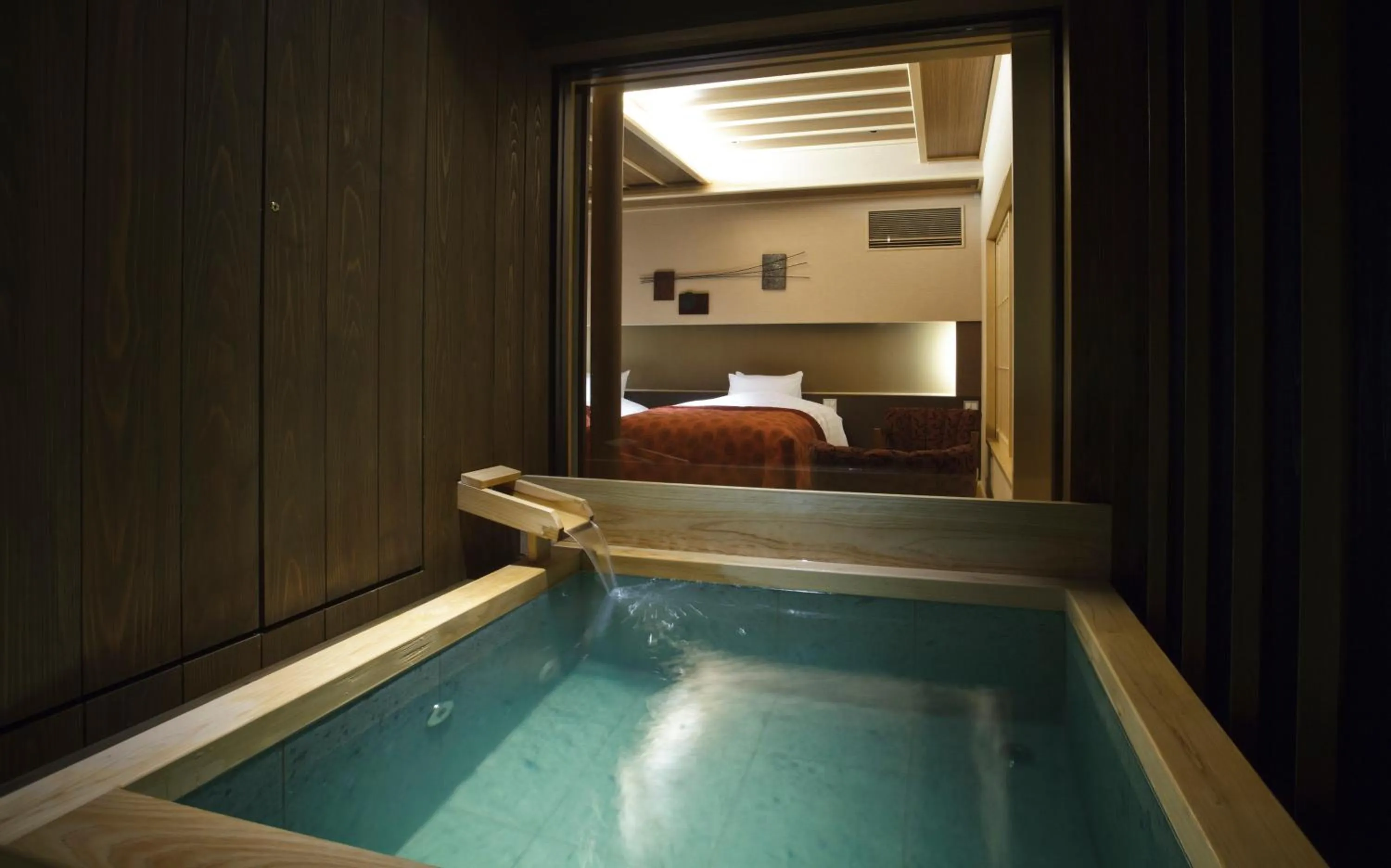 Open Air Bath in Yumotokan