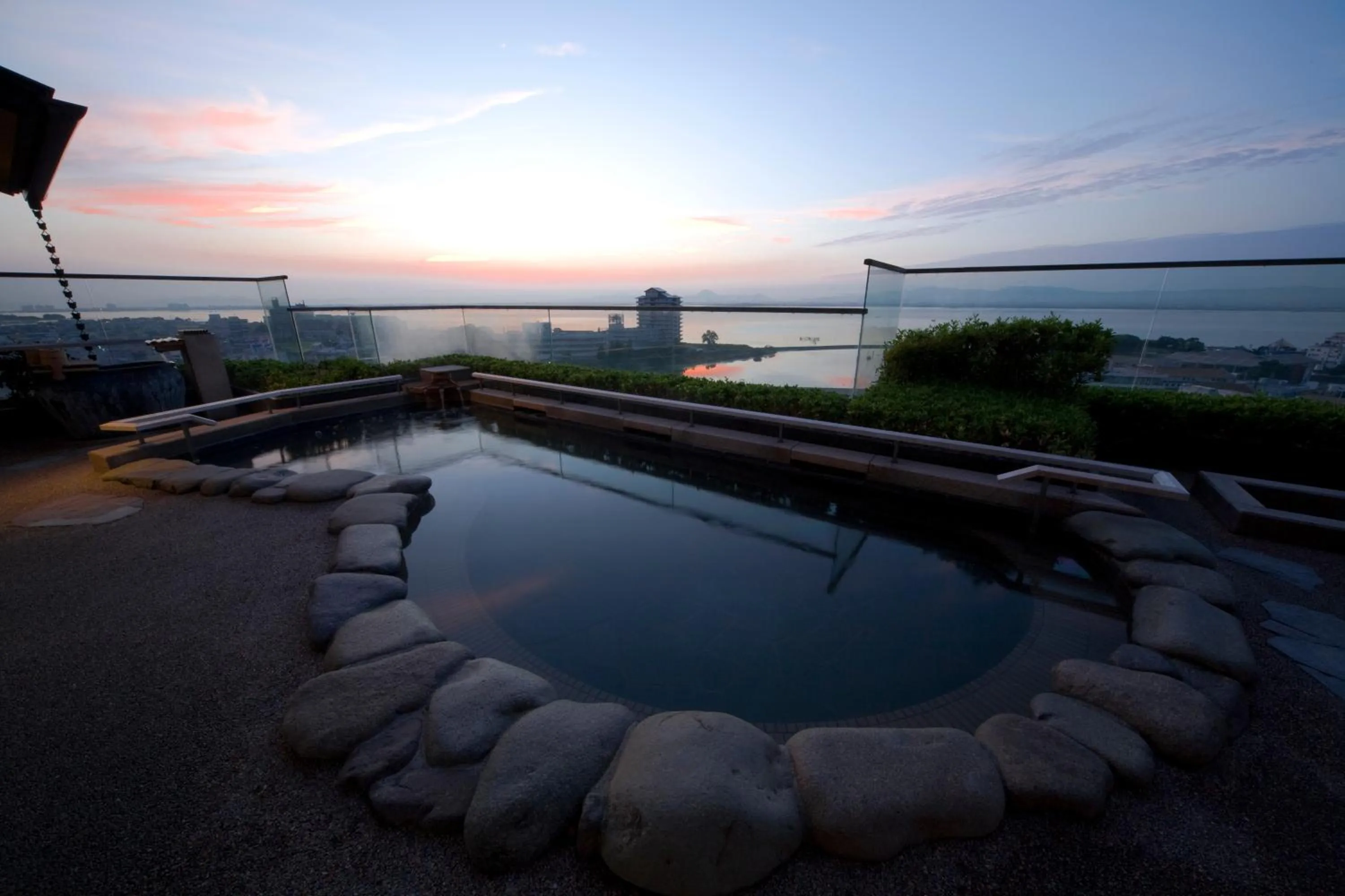 Hot Spring Bath in Yumotokan