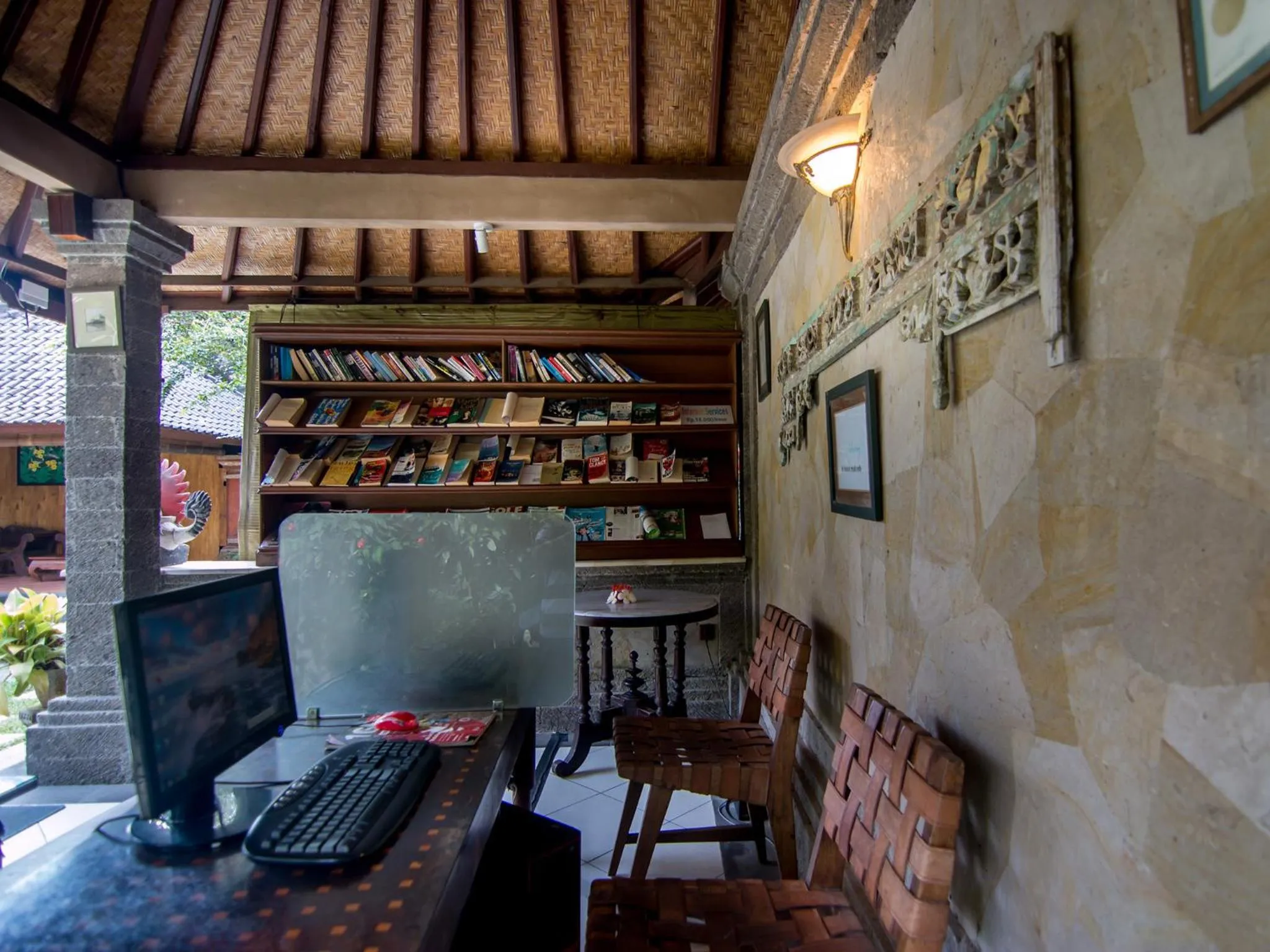 Library in De Munut Balinese Resort