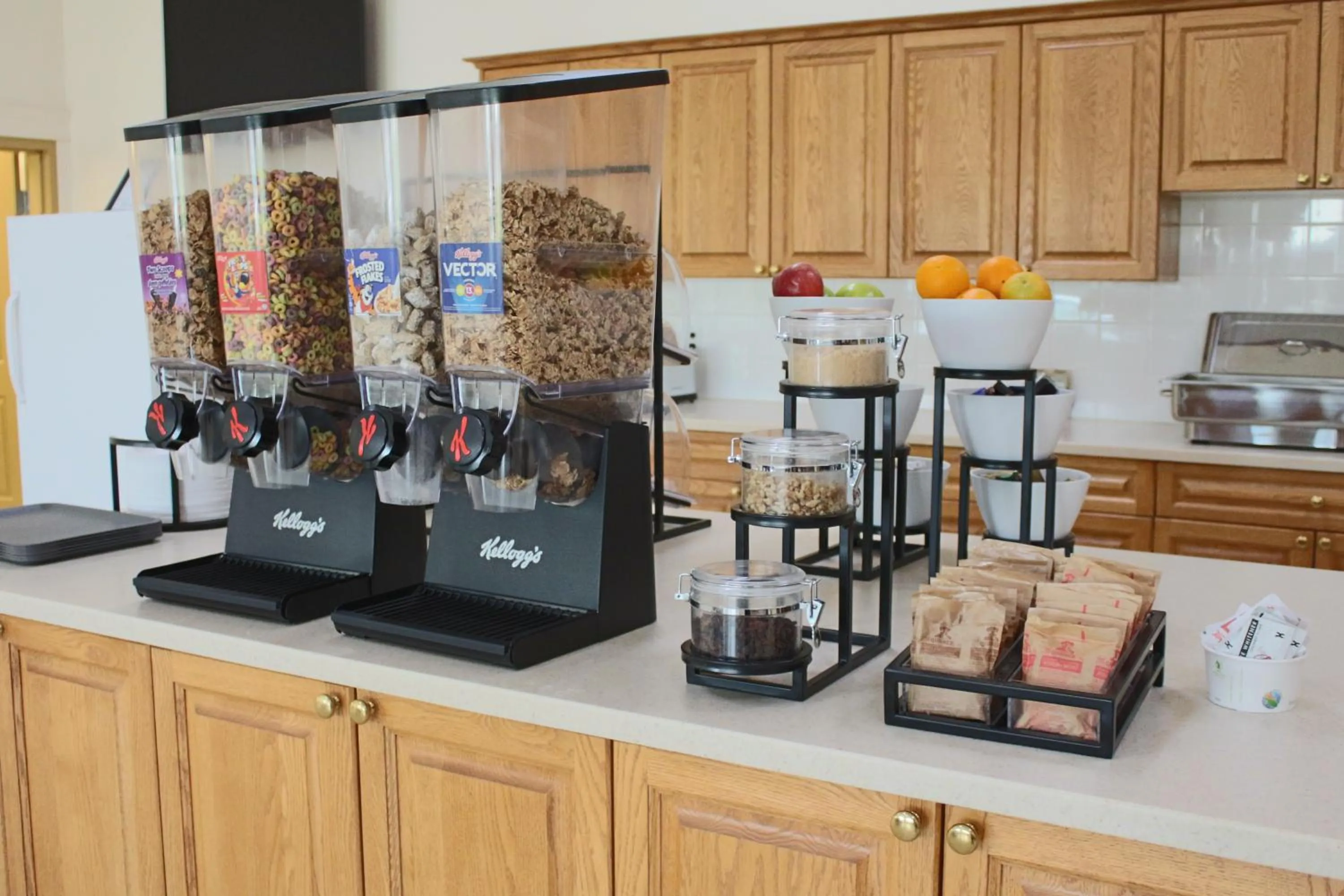 Breakfast in Western Budget Motel Ponoka