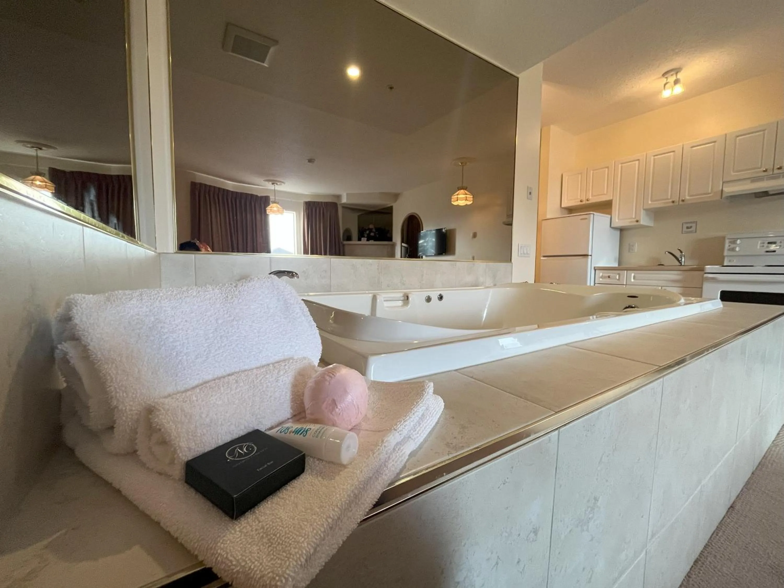 Hot Tub in Western Budget Motel Ponoka