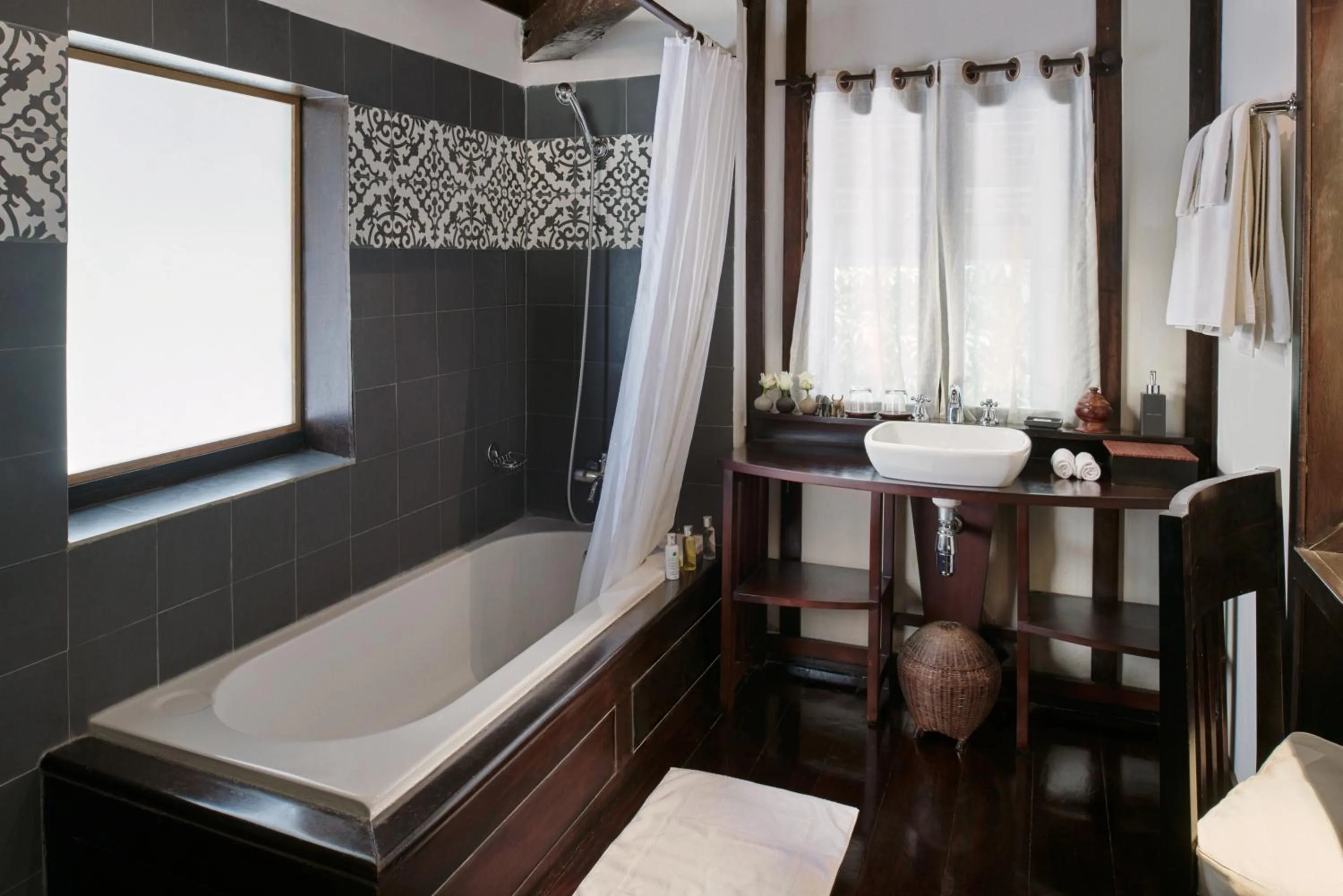 Bathroom in 3 Nagas Hotel Luang Prabang - MGallery Collection