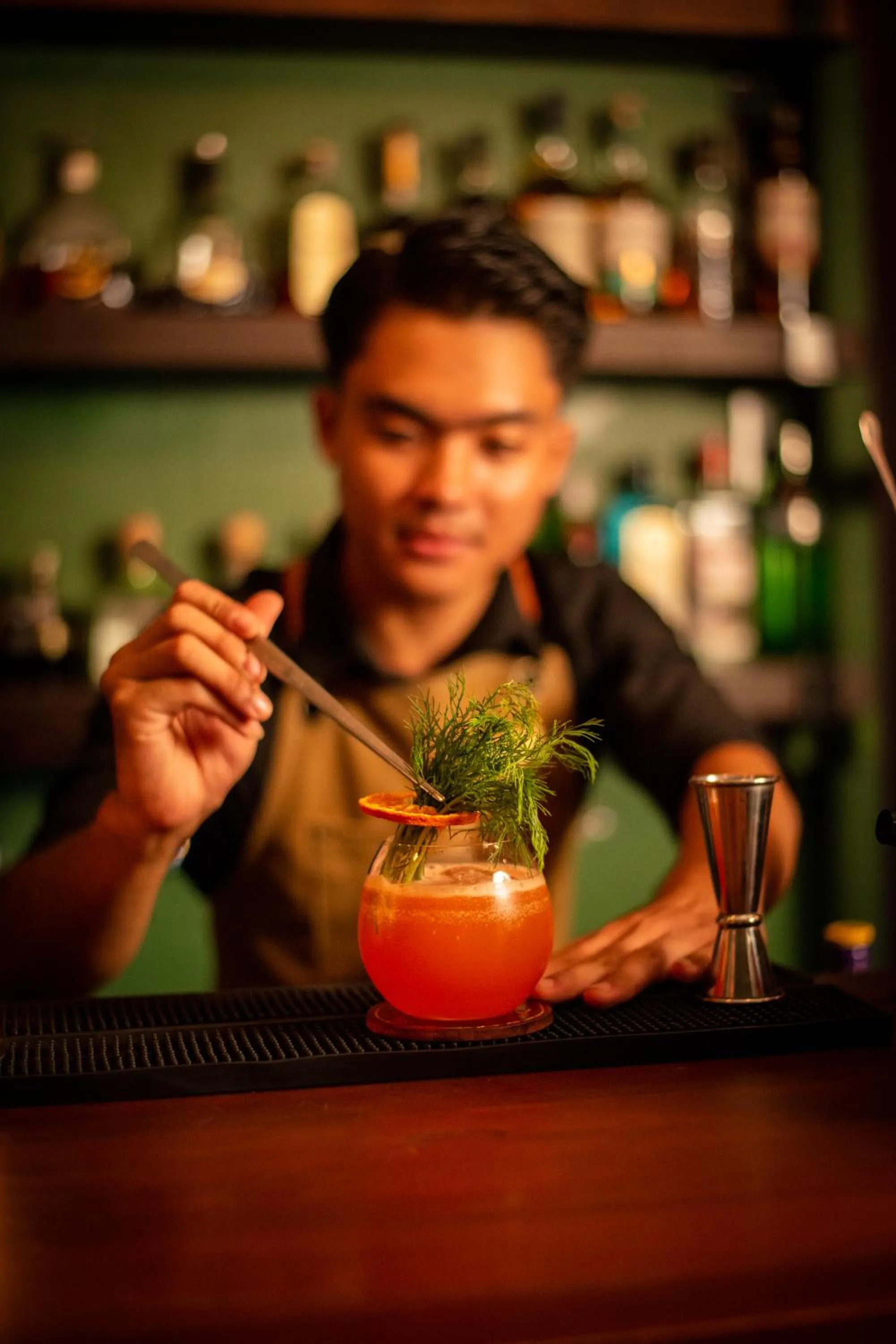 Lounge or bar in 3 Nagas Hotel Luang Prabang - MGallery Collection