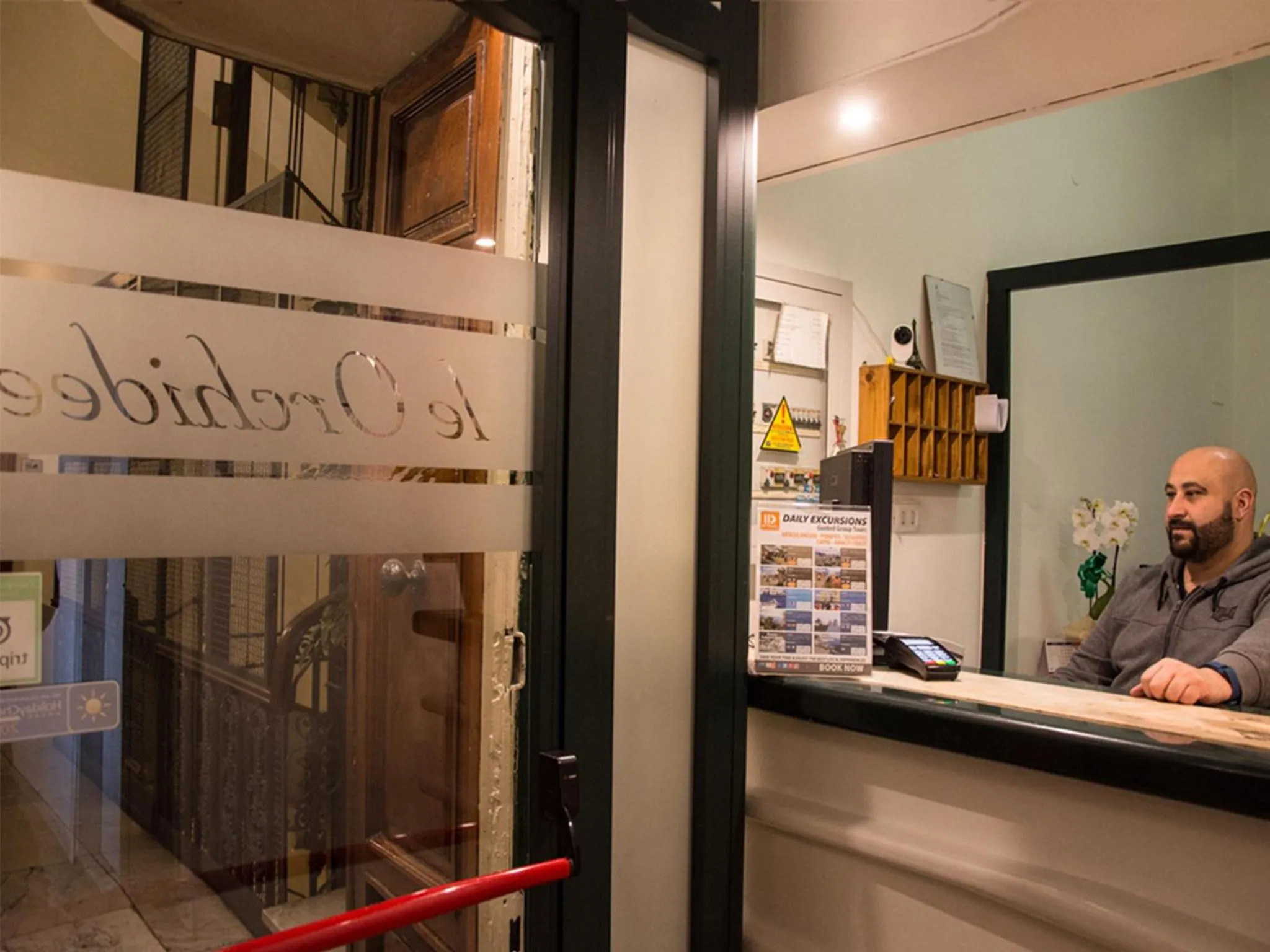 Lobby or reception in Hotel Le Orchidee