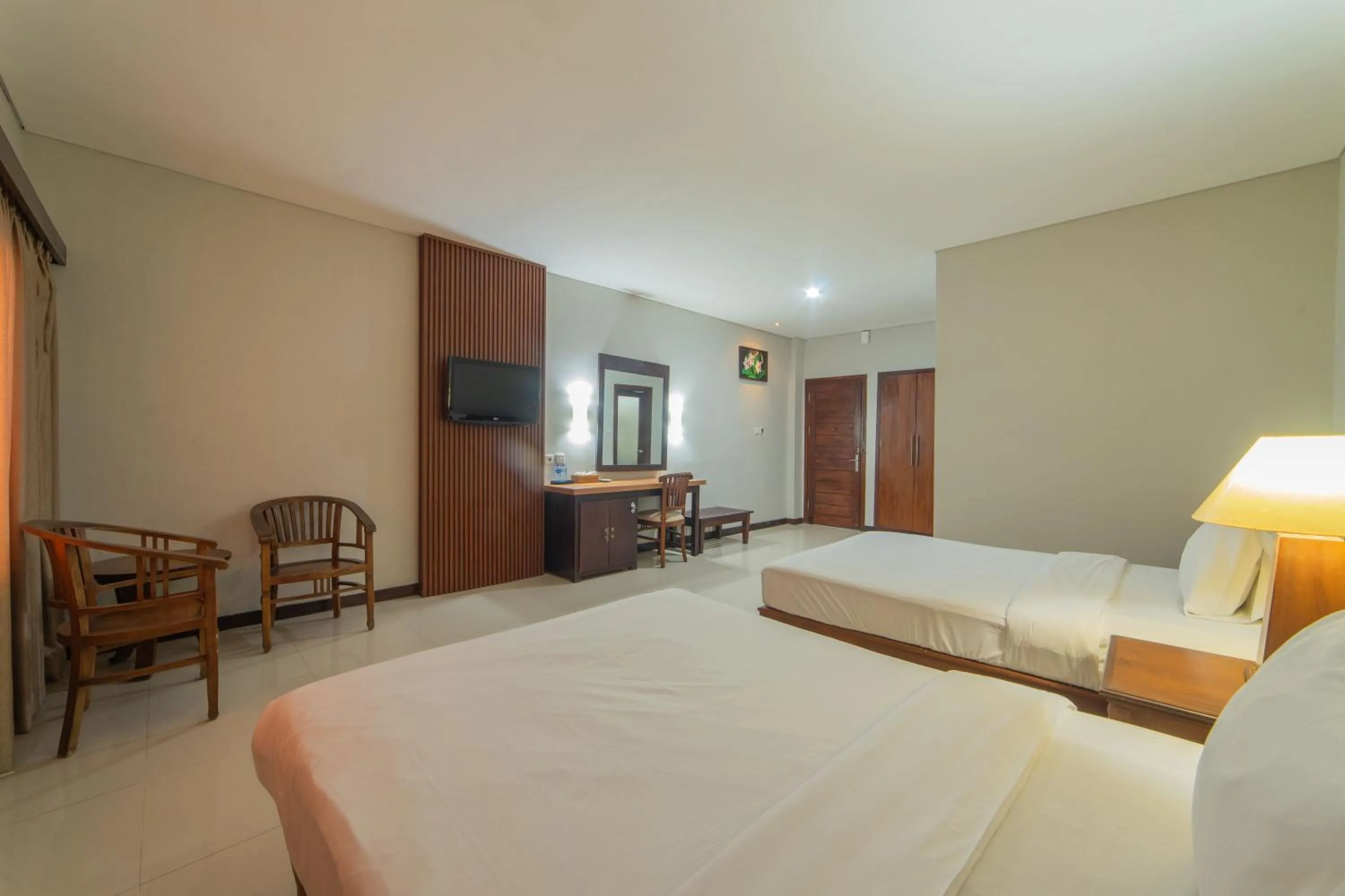 Bedroom, Bed in Nirmala Hotel Jimbaran