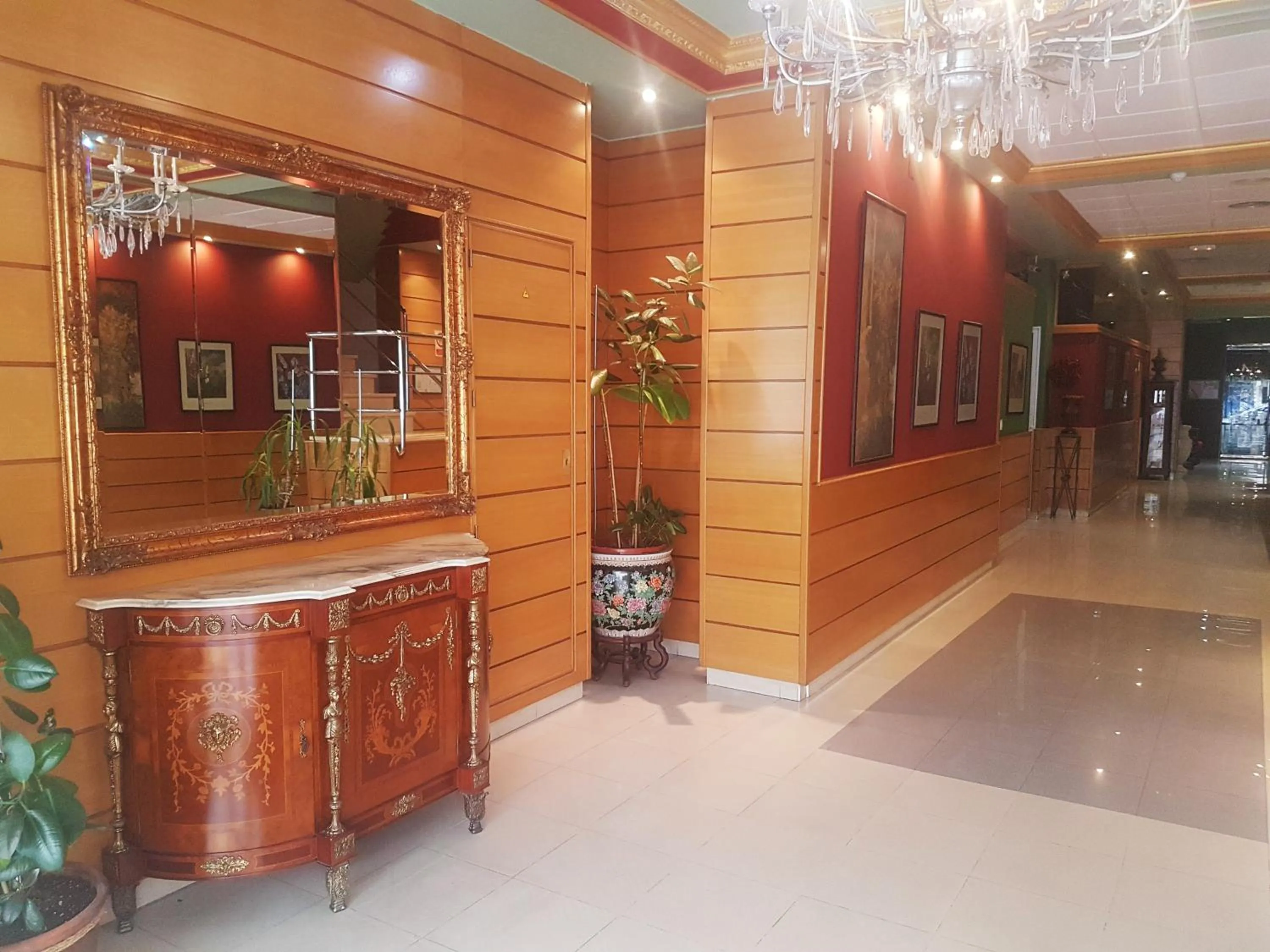 Lobby or reception in Hotel Principe