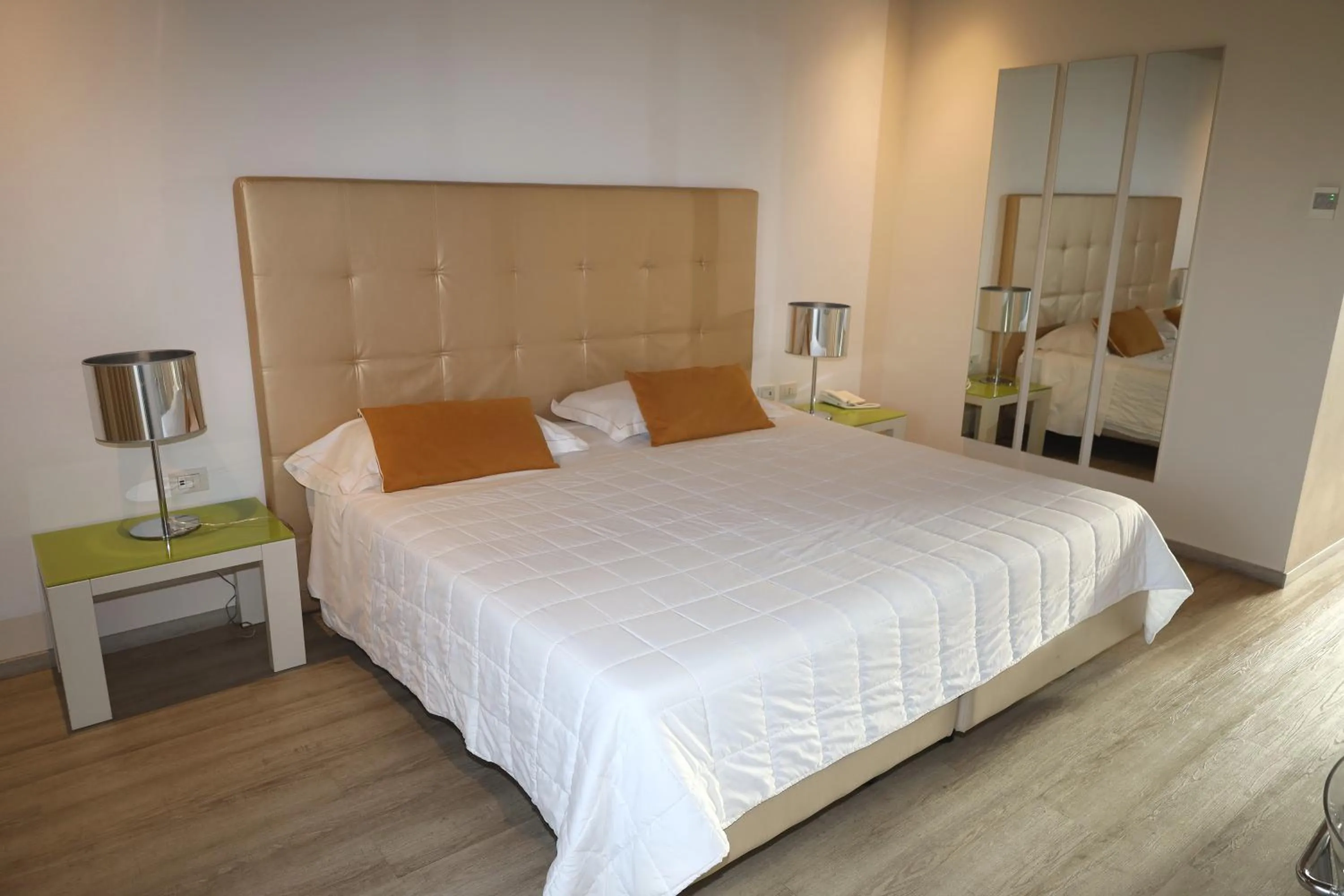 Bedroom, Bed in One Hotel & Restaurant