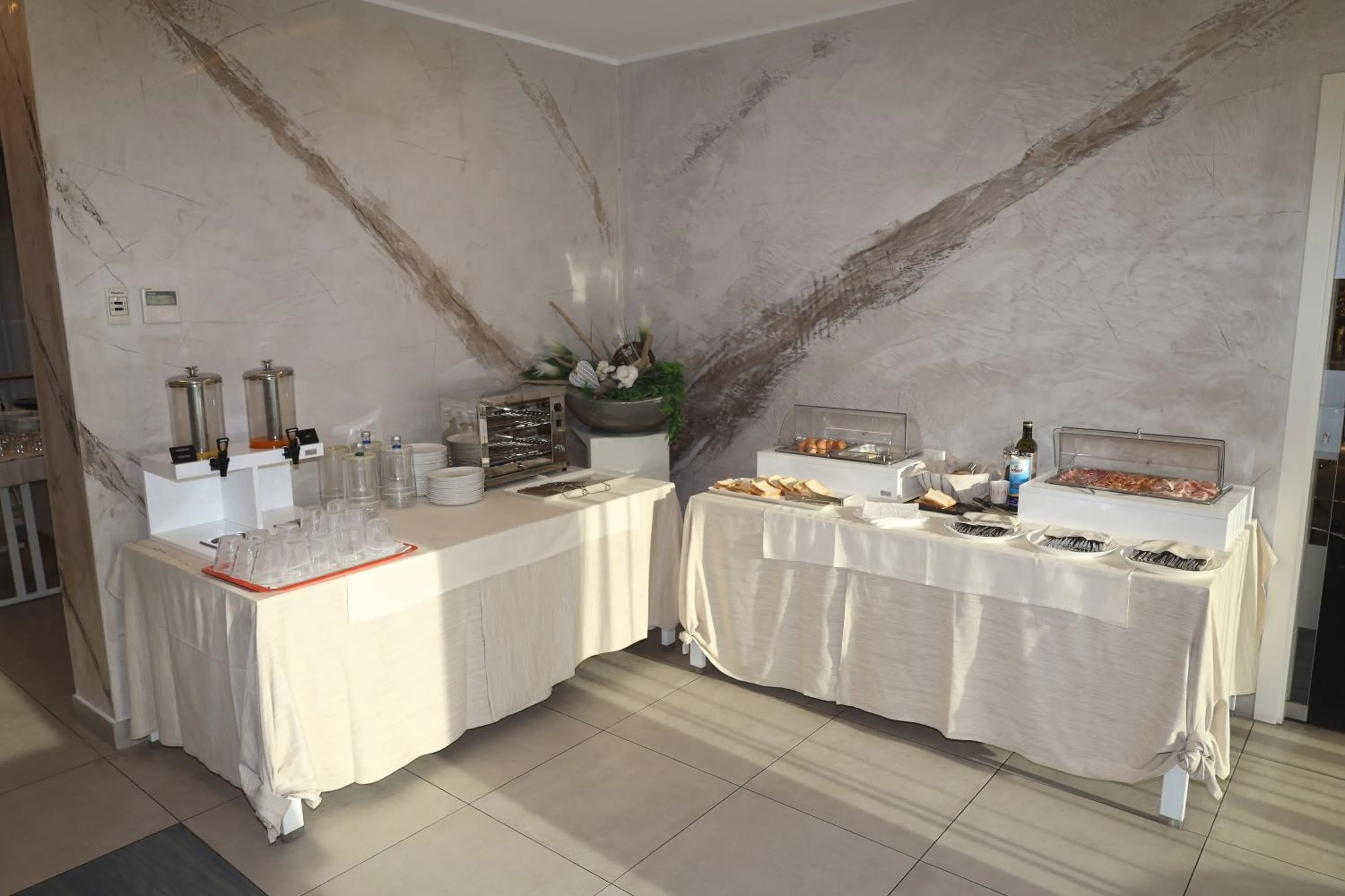 Food and drinks in One Hotel & Restaurant