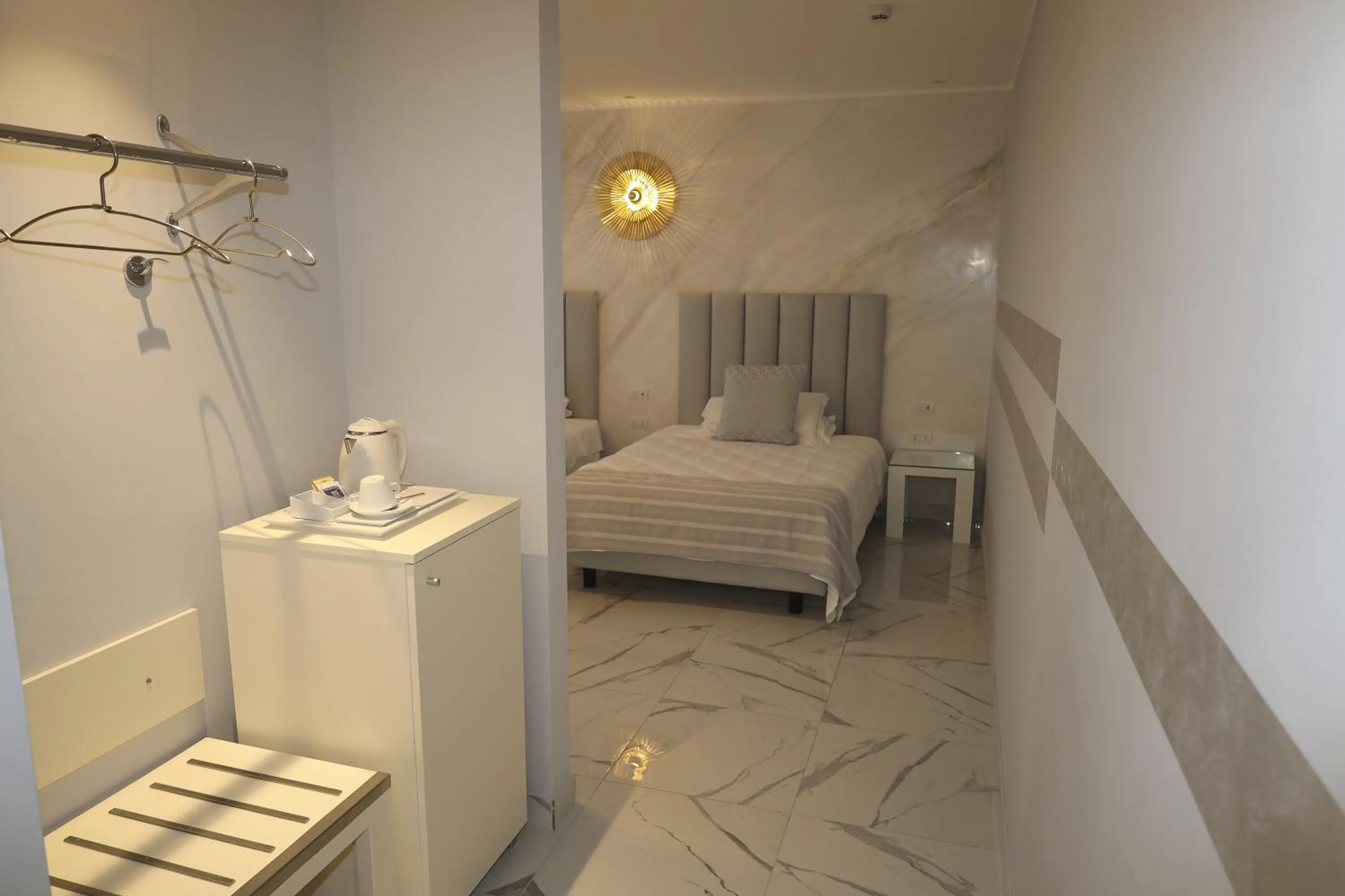 Bedroom, Bed in One Hotel & Restaurant