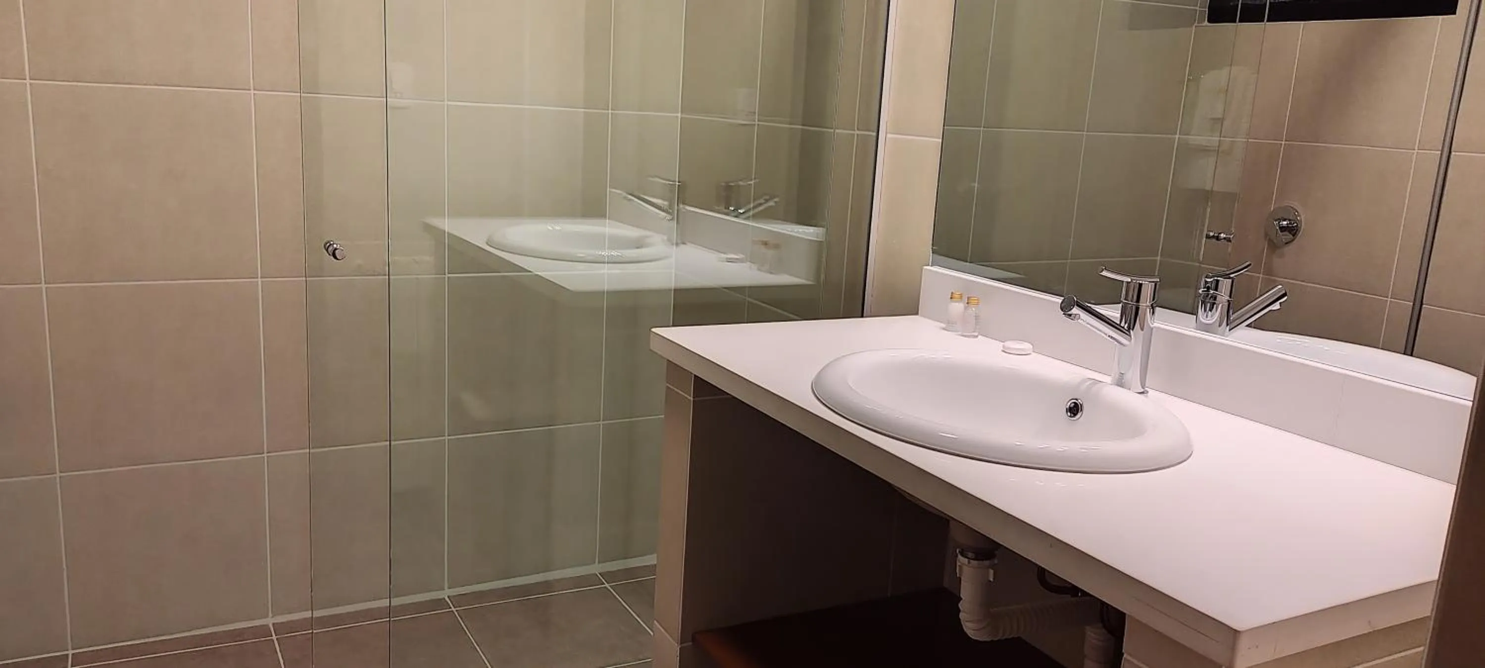 Bathroom in Hostal Colonial Potosi