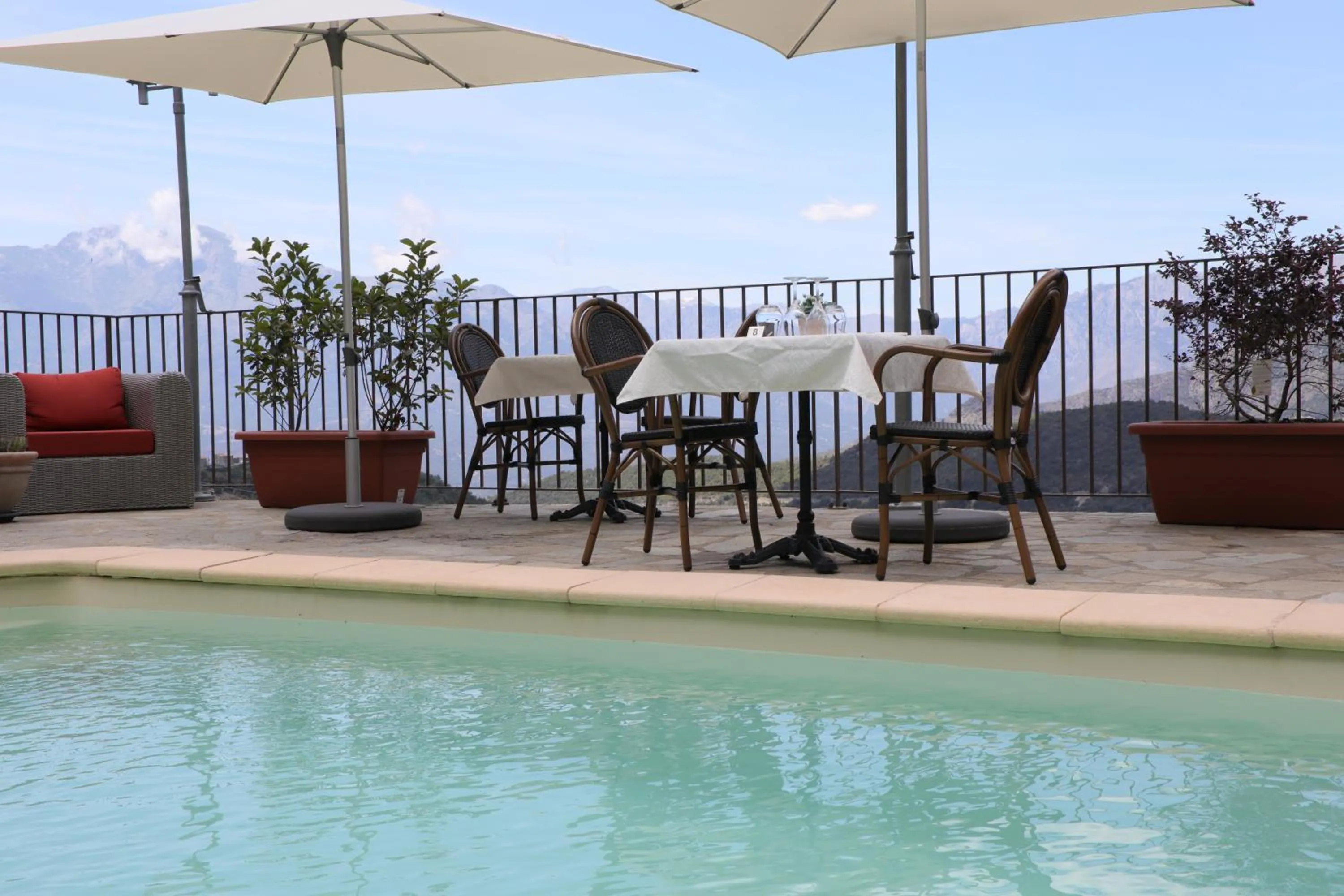 Patio in Casa Di Lucia Mi-Hotel