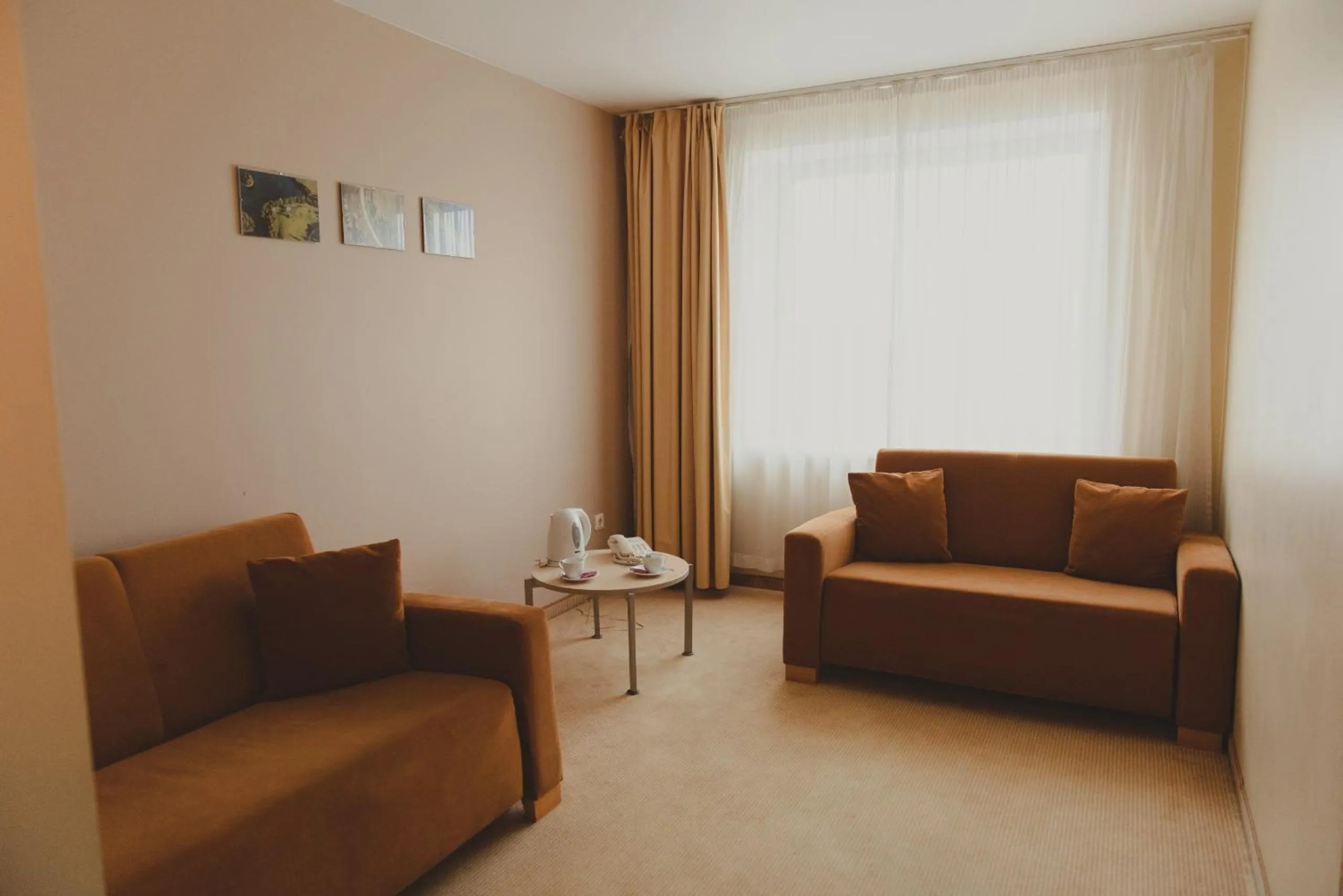 Living room in Park Hotel Latgola