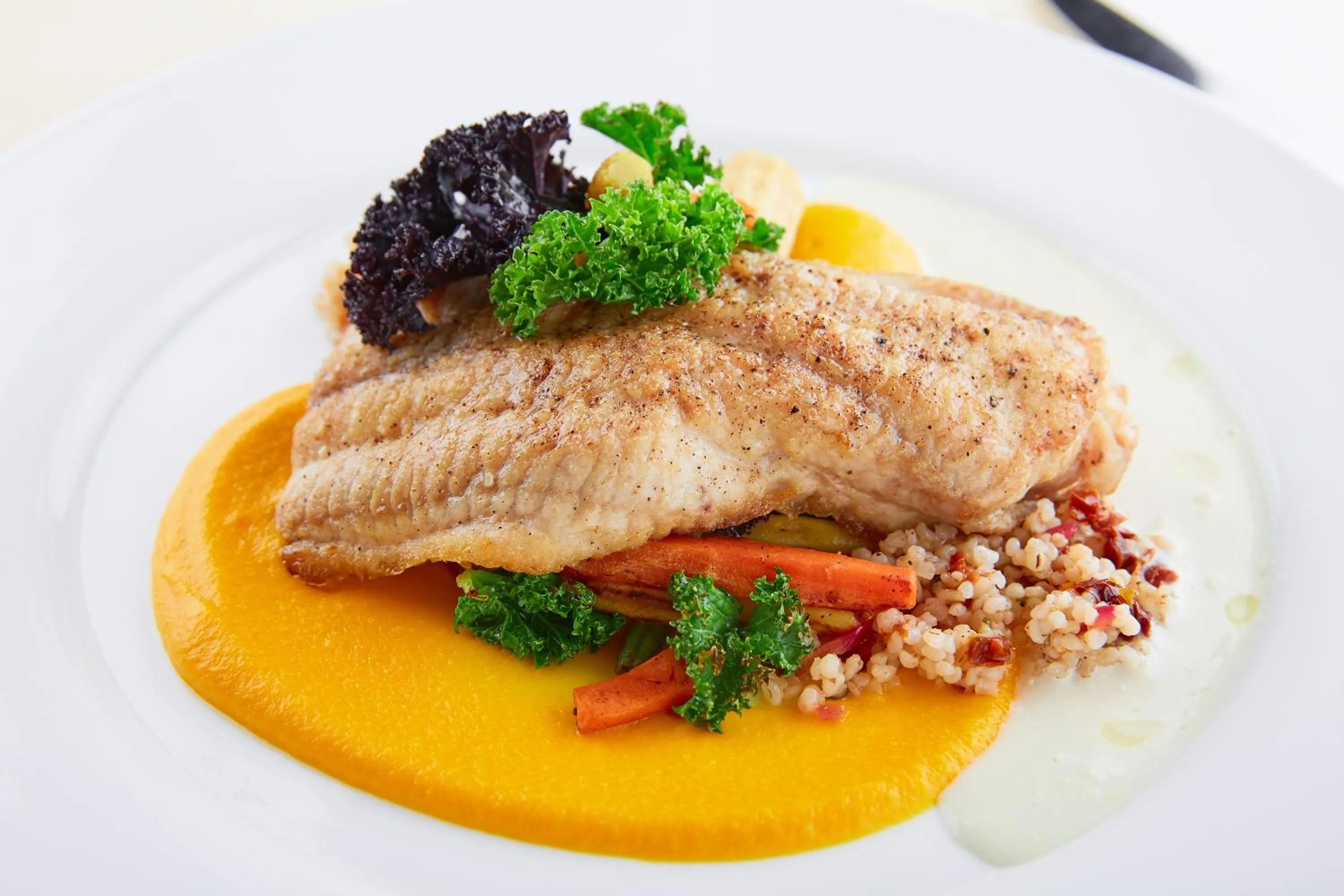 Food close-up in Park Hotel Latgola