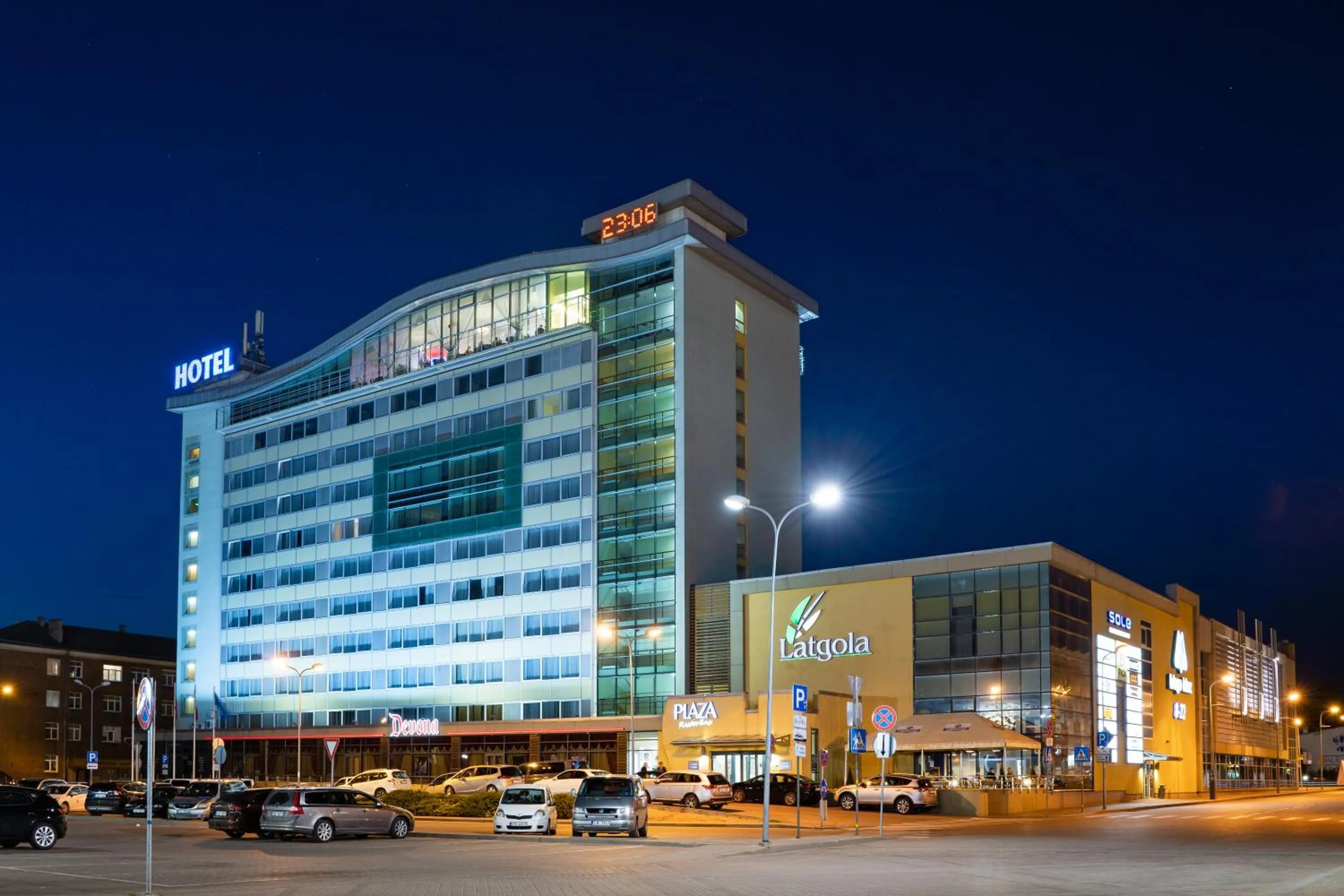 Property building in Park Hotel Latgola